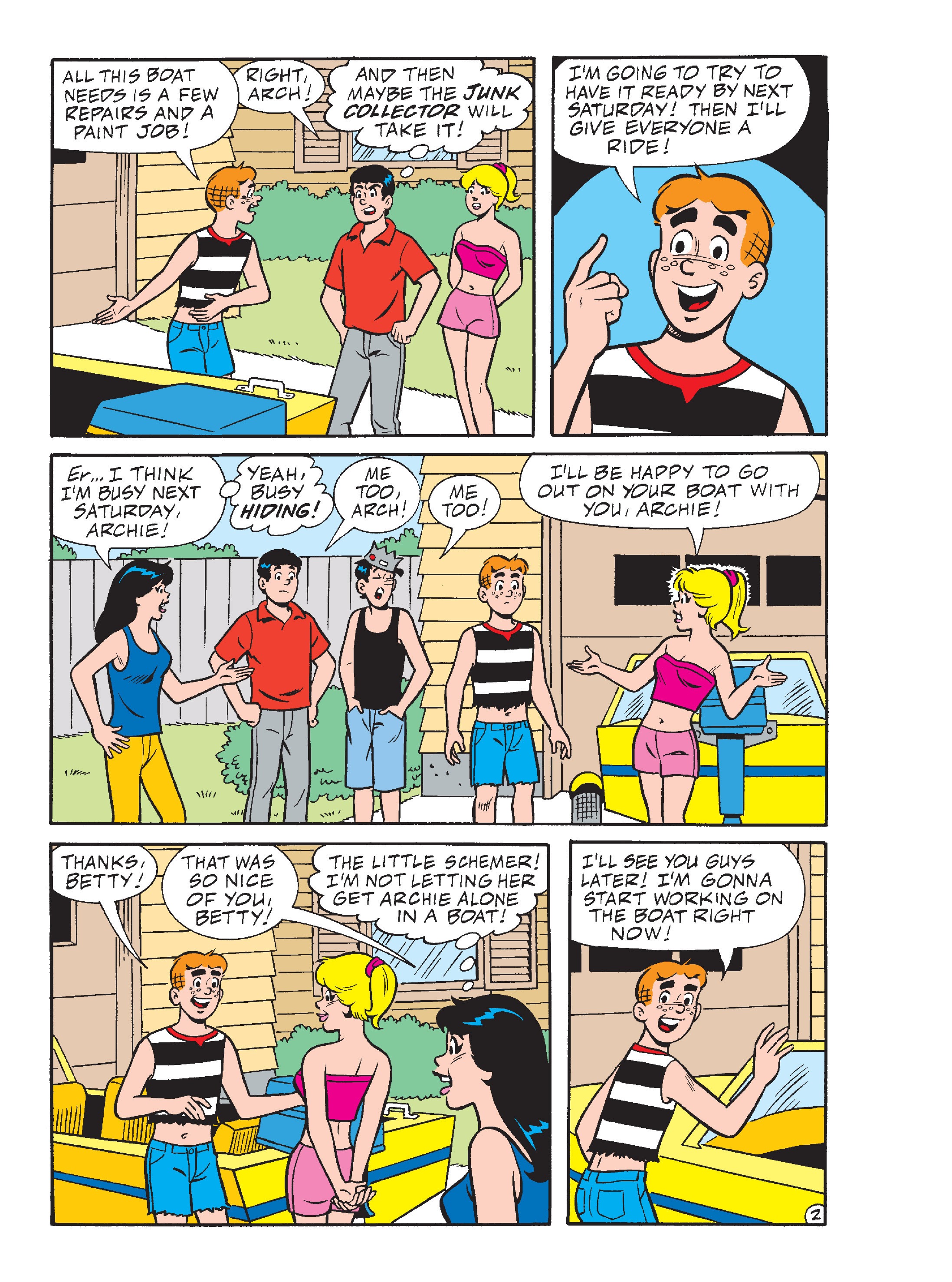 Read online Archie's Double Digest Magazine comic -  Issue #270 - 146