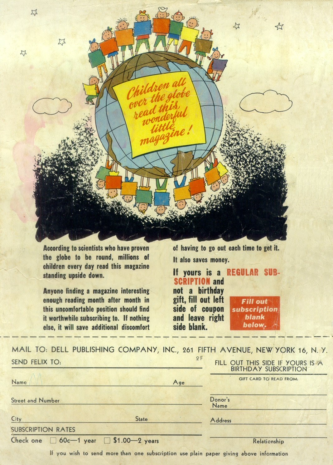Read online Felix the Cat (1948) comic -  Issue #7 - 53