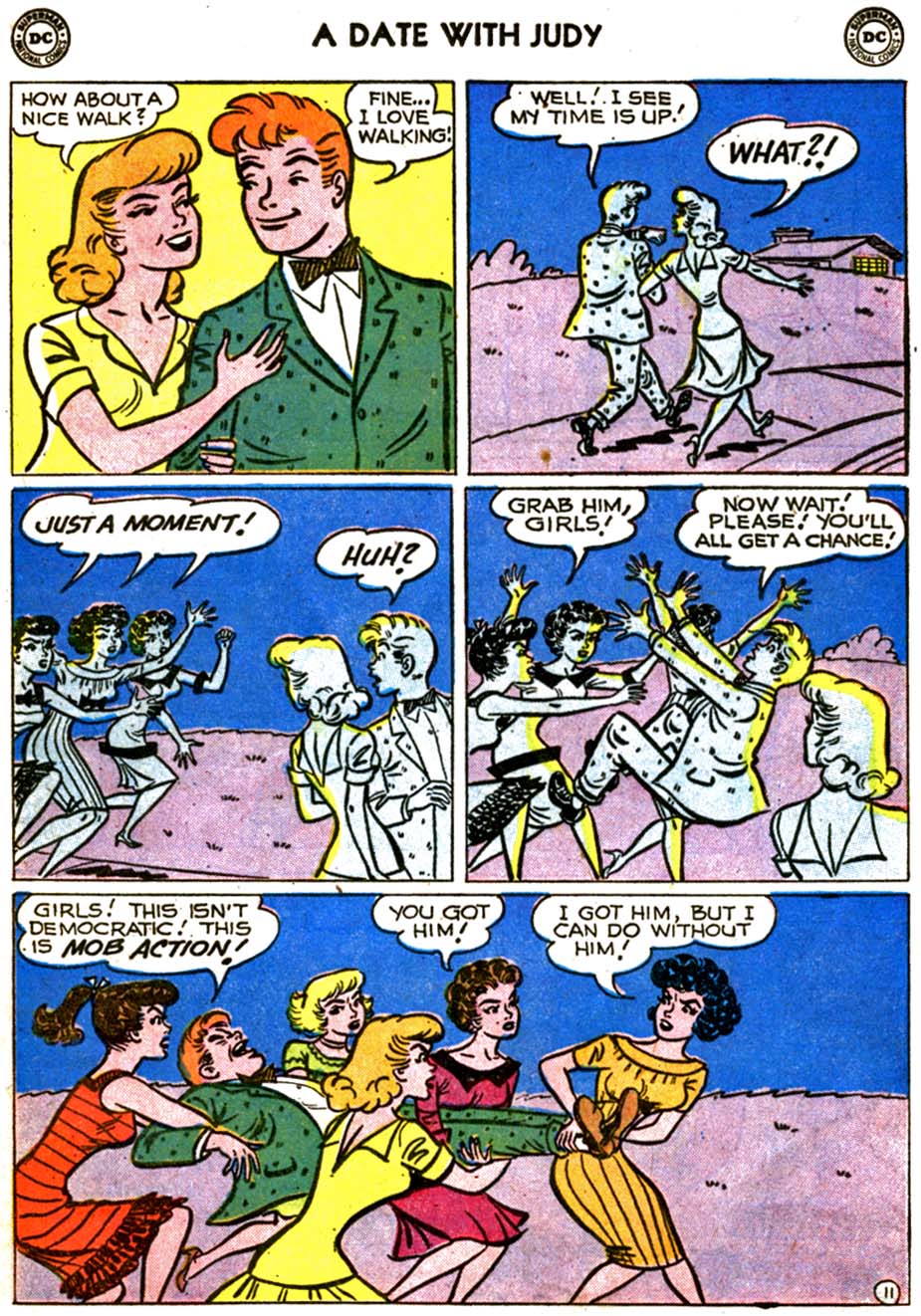 Read online A Date with Judy comic -  Issue #70 - 13