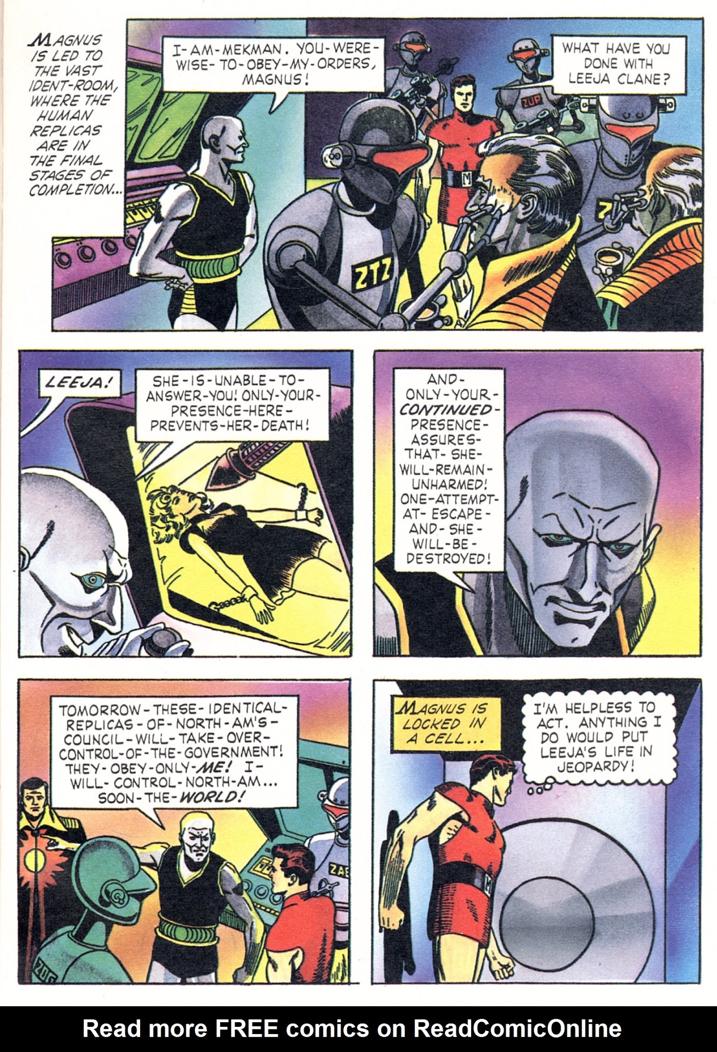 Read online The Original Magnus Robot Fighter comic -  Issue # Full - 13
