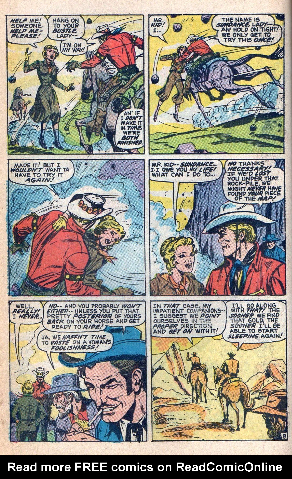 Read online The Sundance Kid comic -  Issue #2 - 10