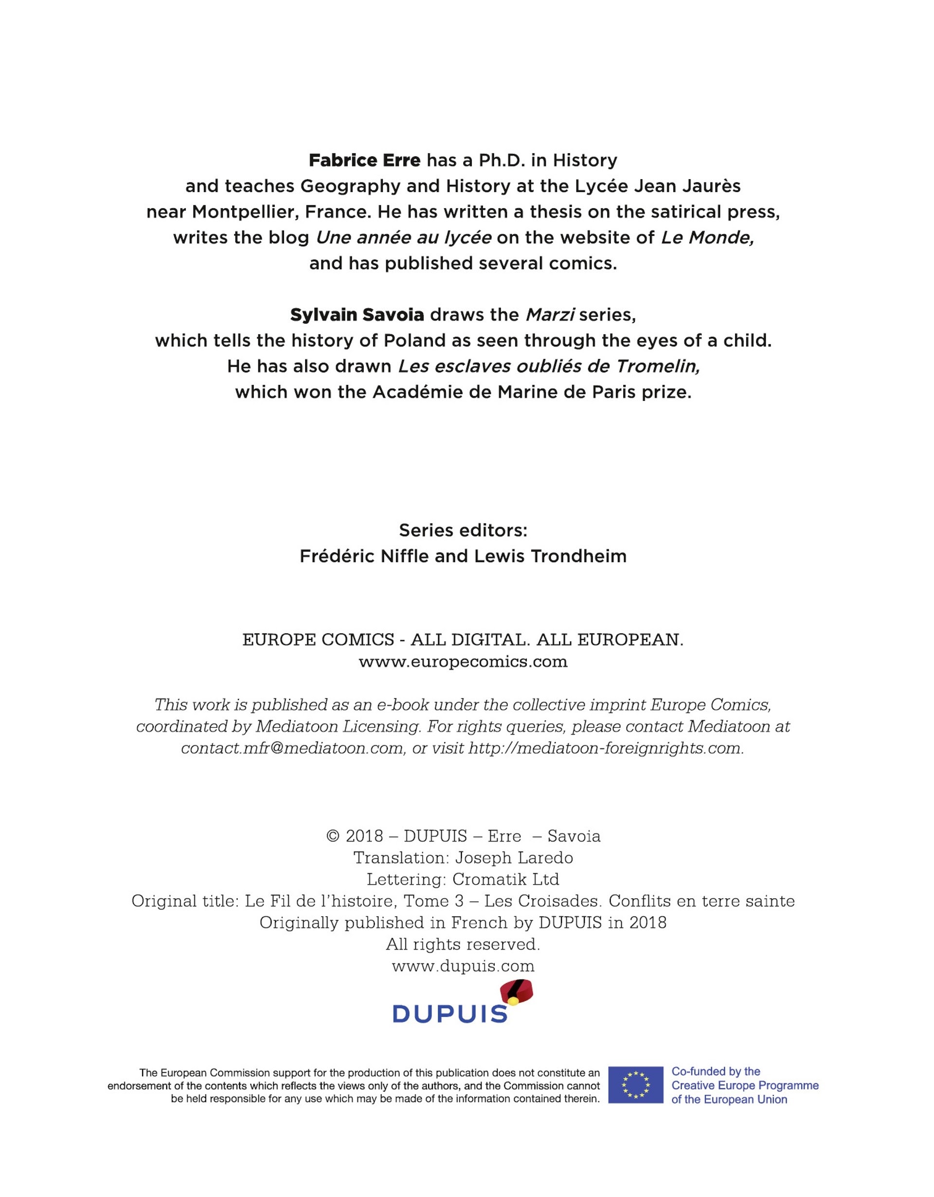 Read online On The History Trail With Ariane & Nino comic -  Issue #3 - 44