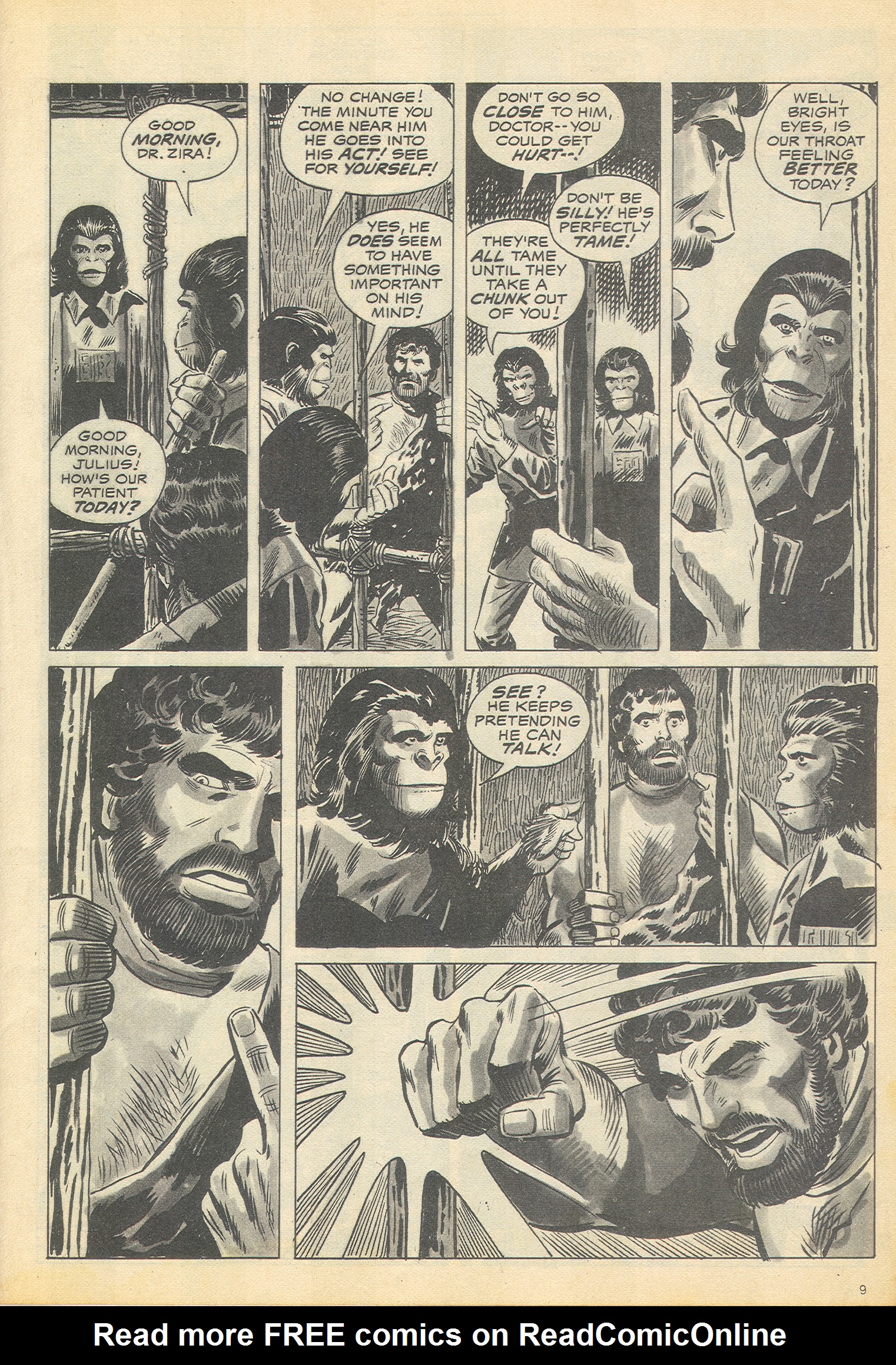 Read online Planet of the Apes (1974) comic -  Issue #2 - 9