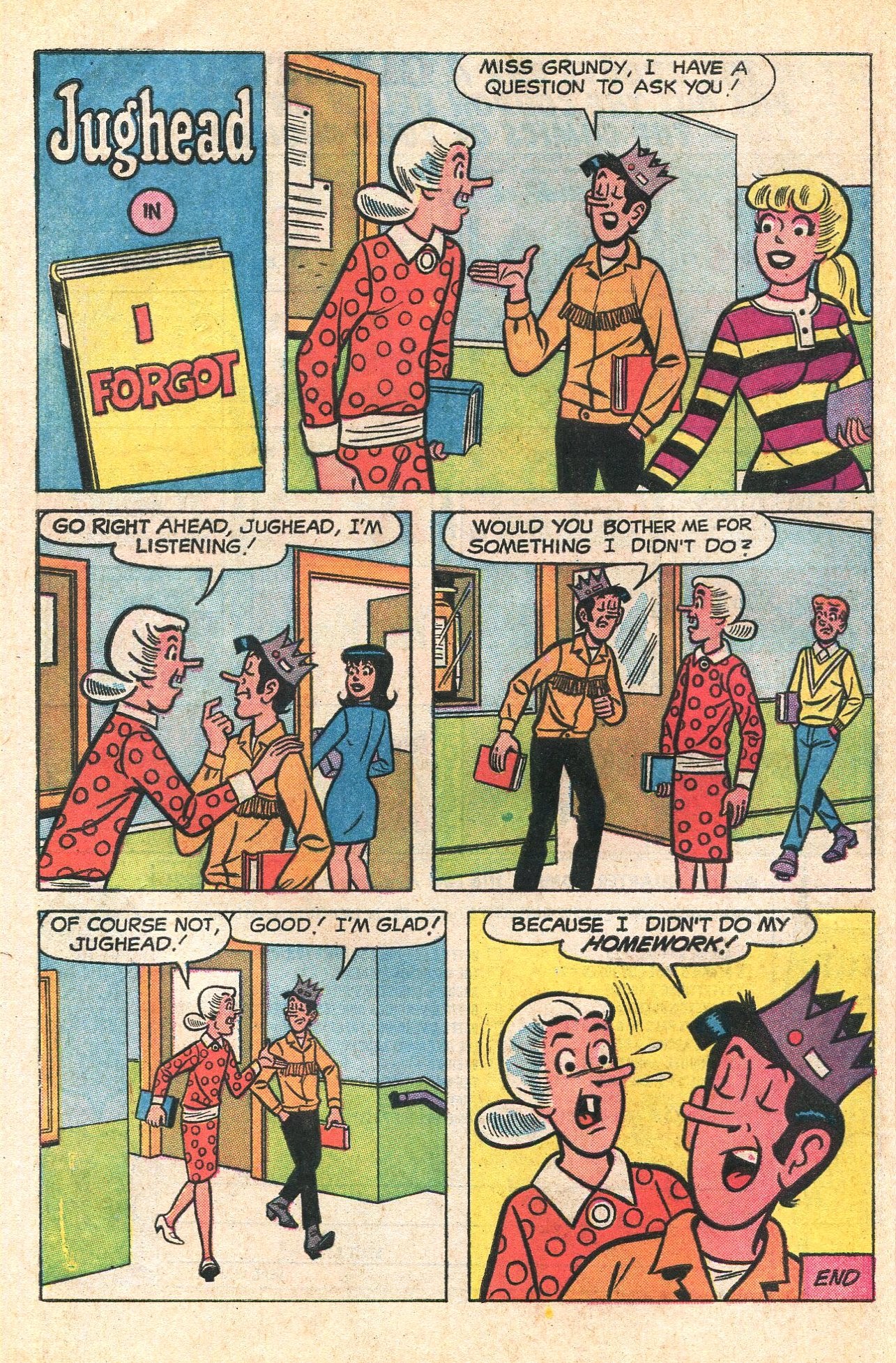 Read online Jughead's Jokes comic -  Issue #37 - 32
