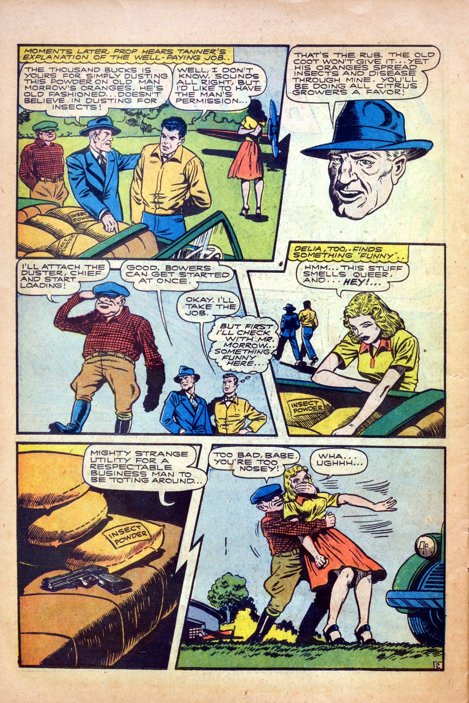 Read online The Saint (1947) comic -  Issue #1 - 22