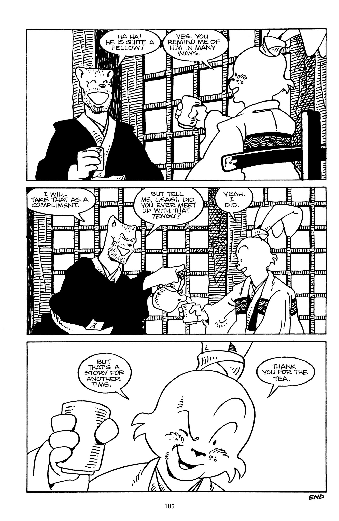 Read online The Usagi Yojimbo Saga comic -  Issue # TPB 2 - 105