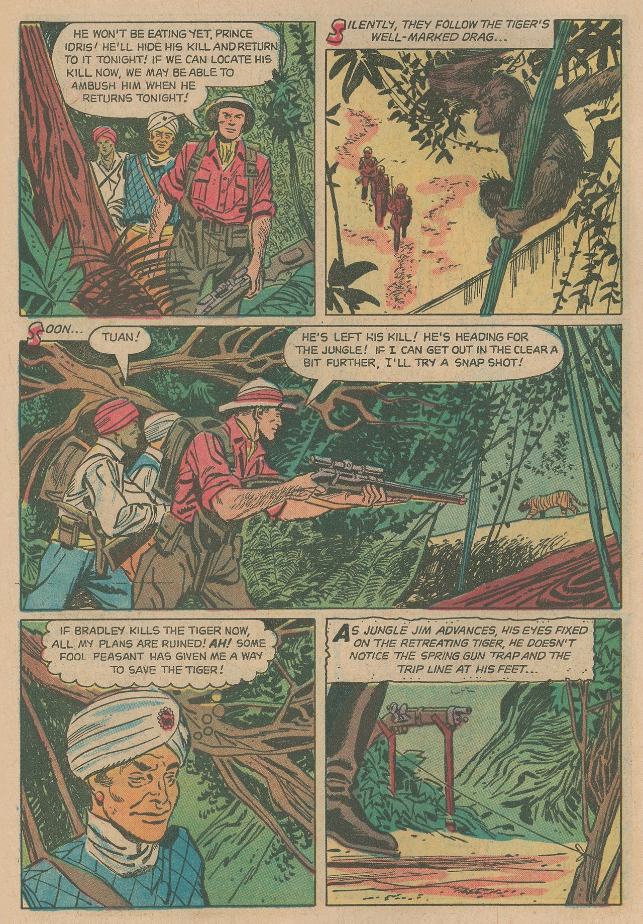 Read online Jungle Jim (1967) comic -  Issue # Full - 6