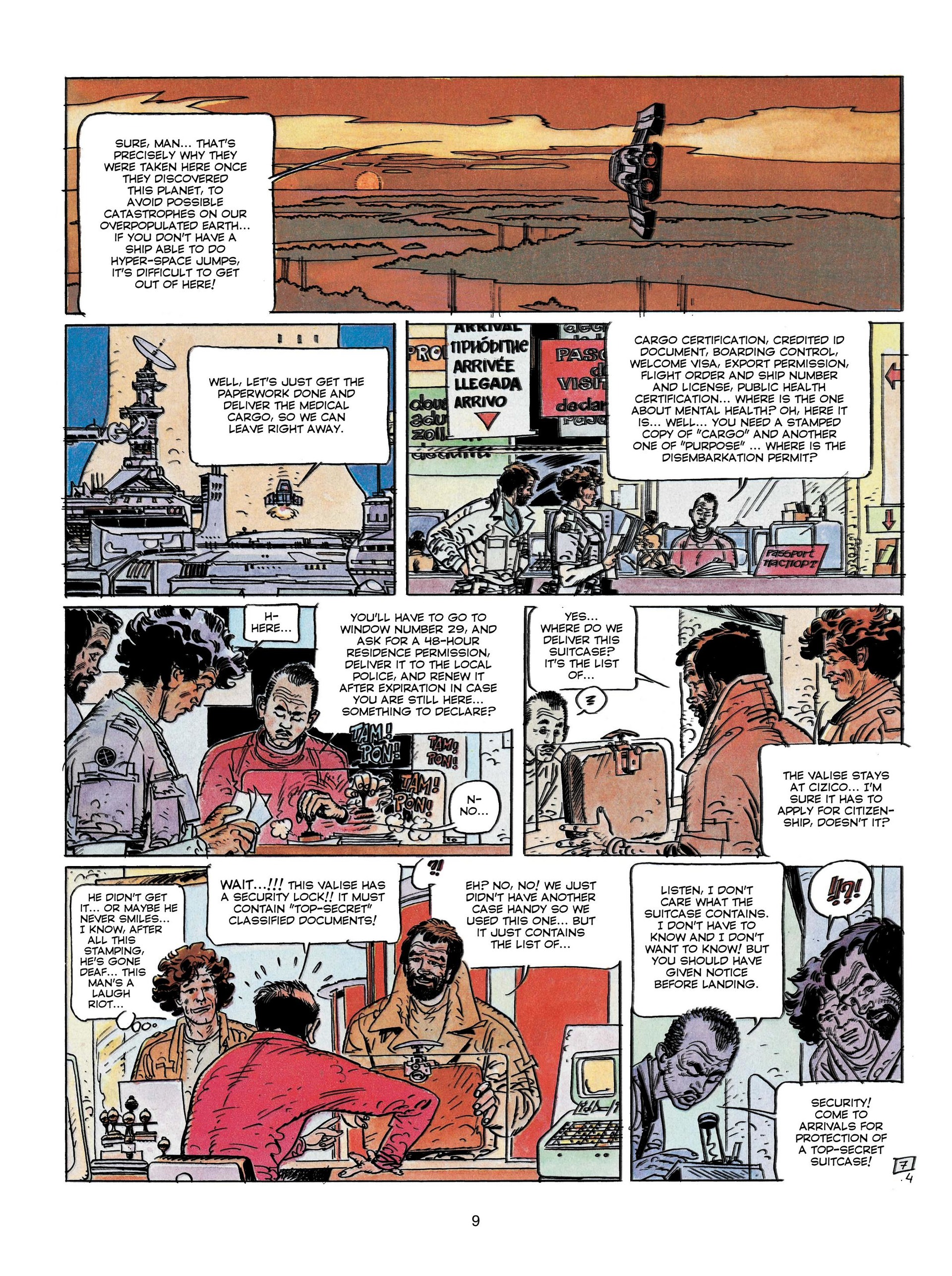 Read online Clarke and Kubrick comic -  Issue #4 - 10