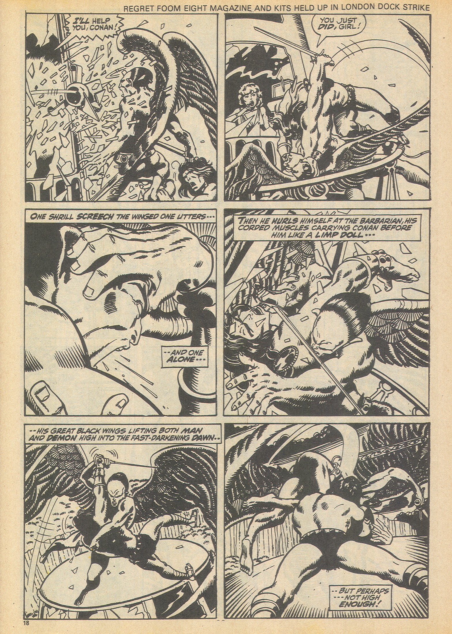 Read online The Savage Sword of Conan (1975) comic -  Issue #9 - 18