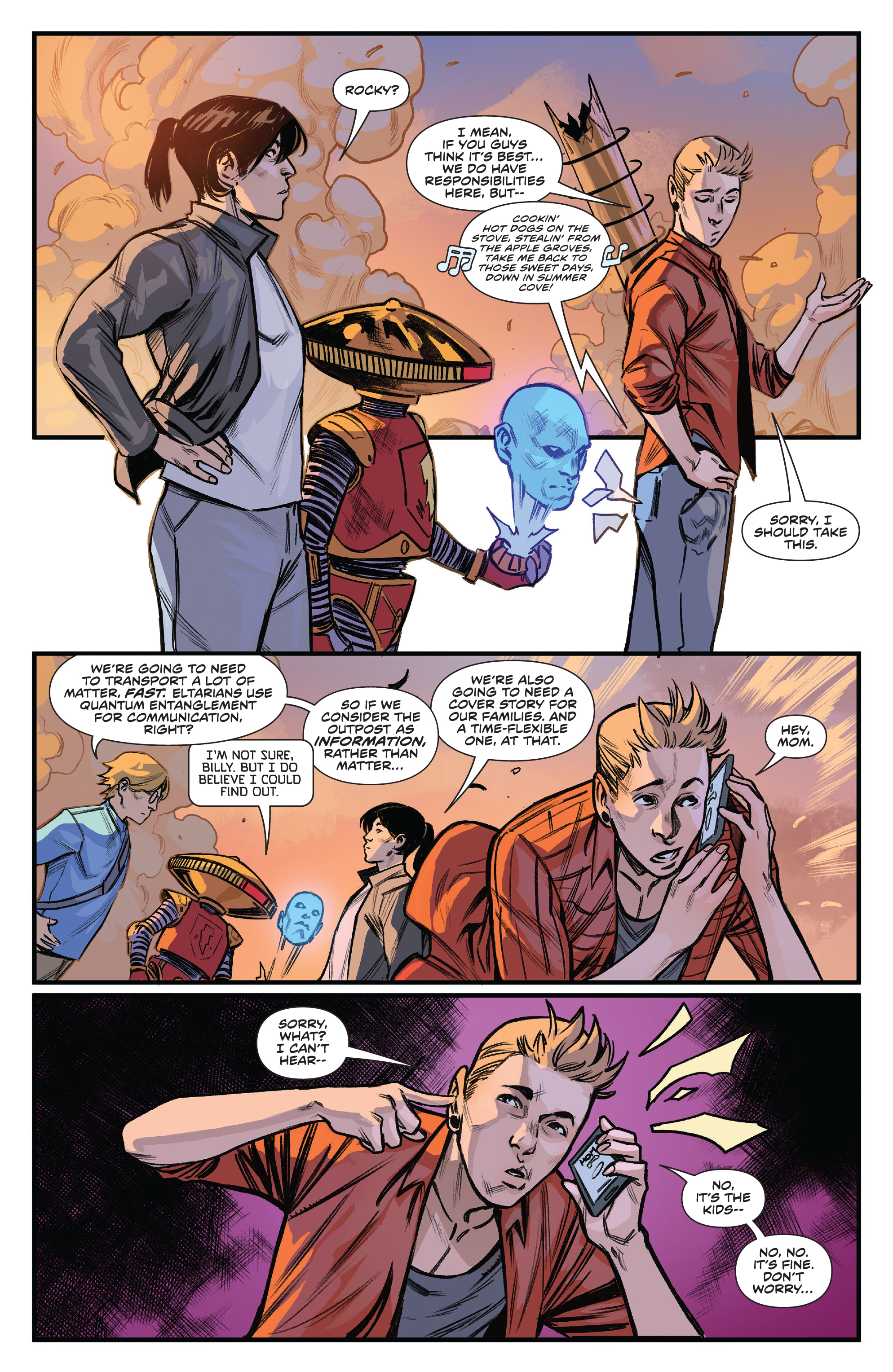 Read online Mighty Morphin comic -  Issue #17 - 7