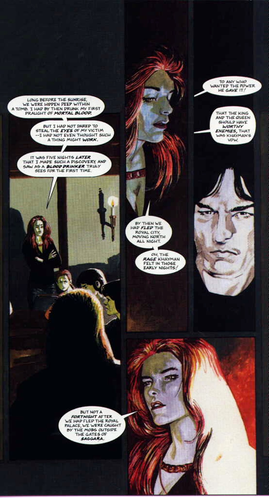 Read online Anne Rice's Queen of the Damned comic -  Issue #11 - 12