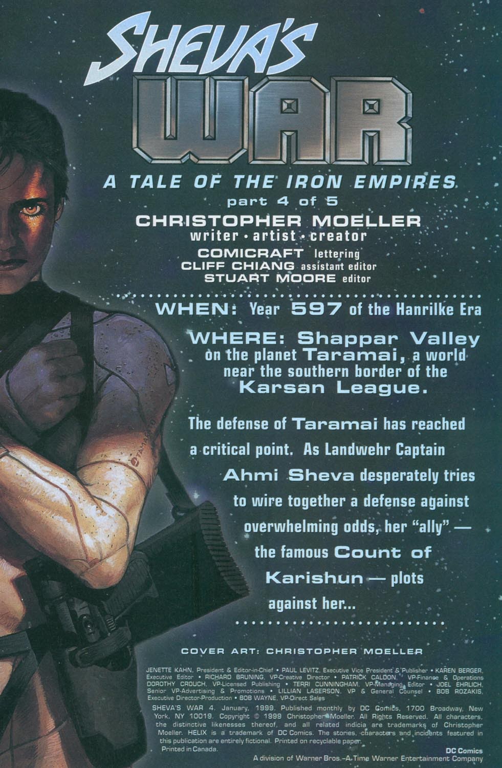 Read online Sheva's War comic -  Issue #4 - 2