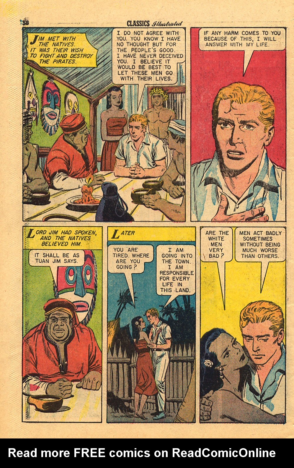 Read online Classics Illustrated comic -  Issue #136 - 40