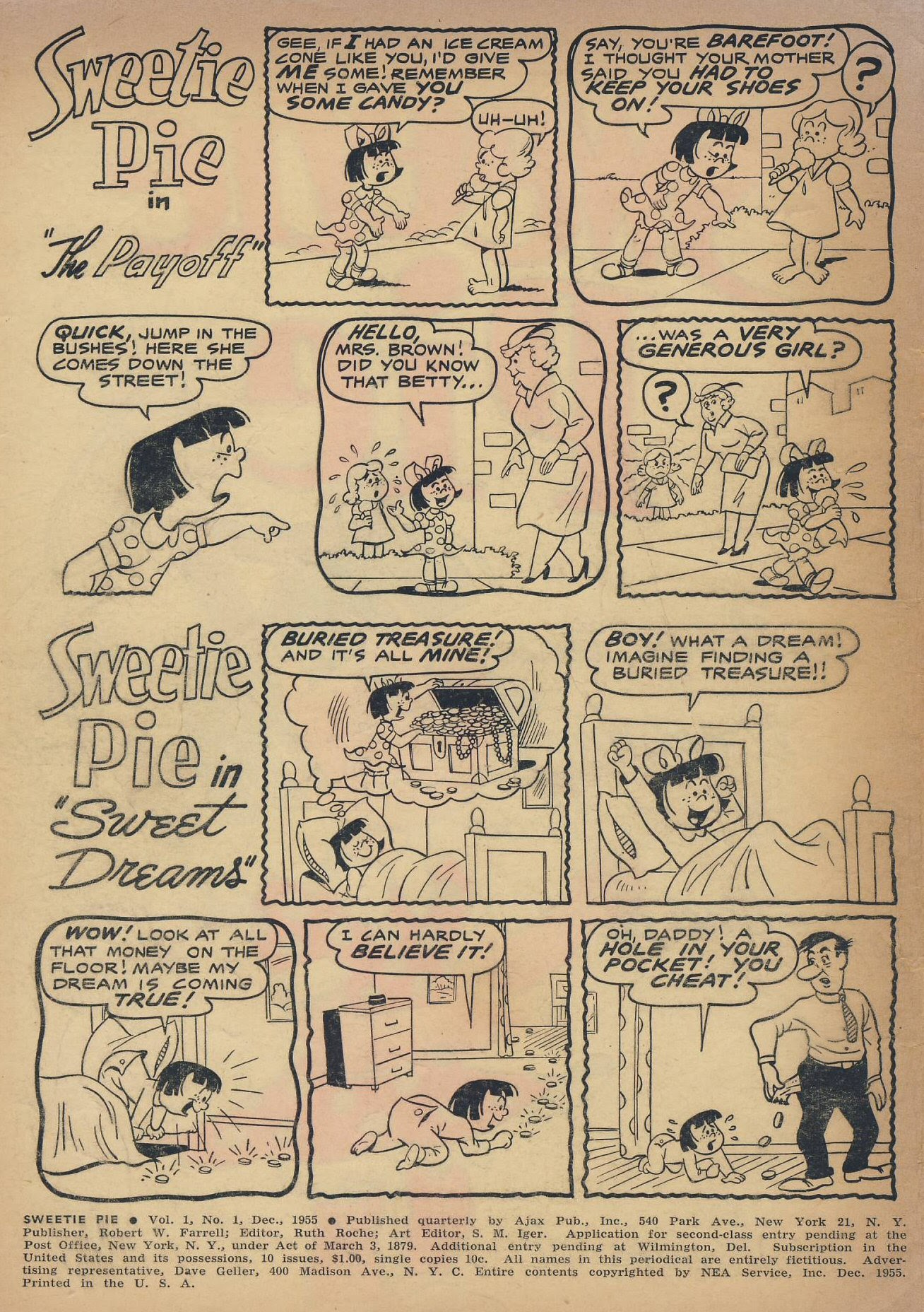 Read online Sweetie Pie comic -  Issue #1 - 2