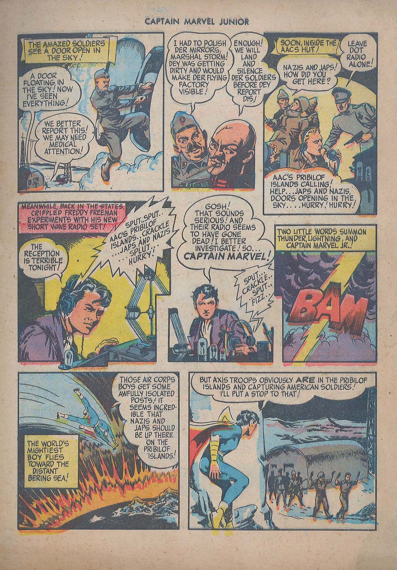 Read online Captain Marvel, Jr. comic -  Issue #23 - 6