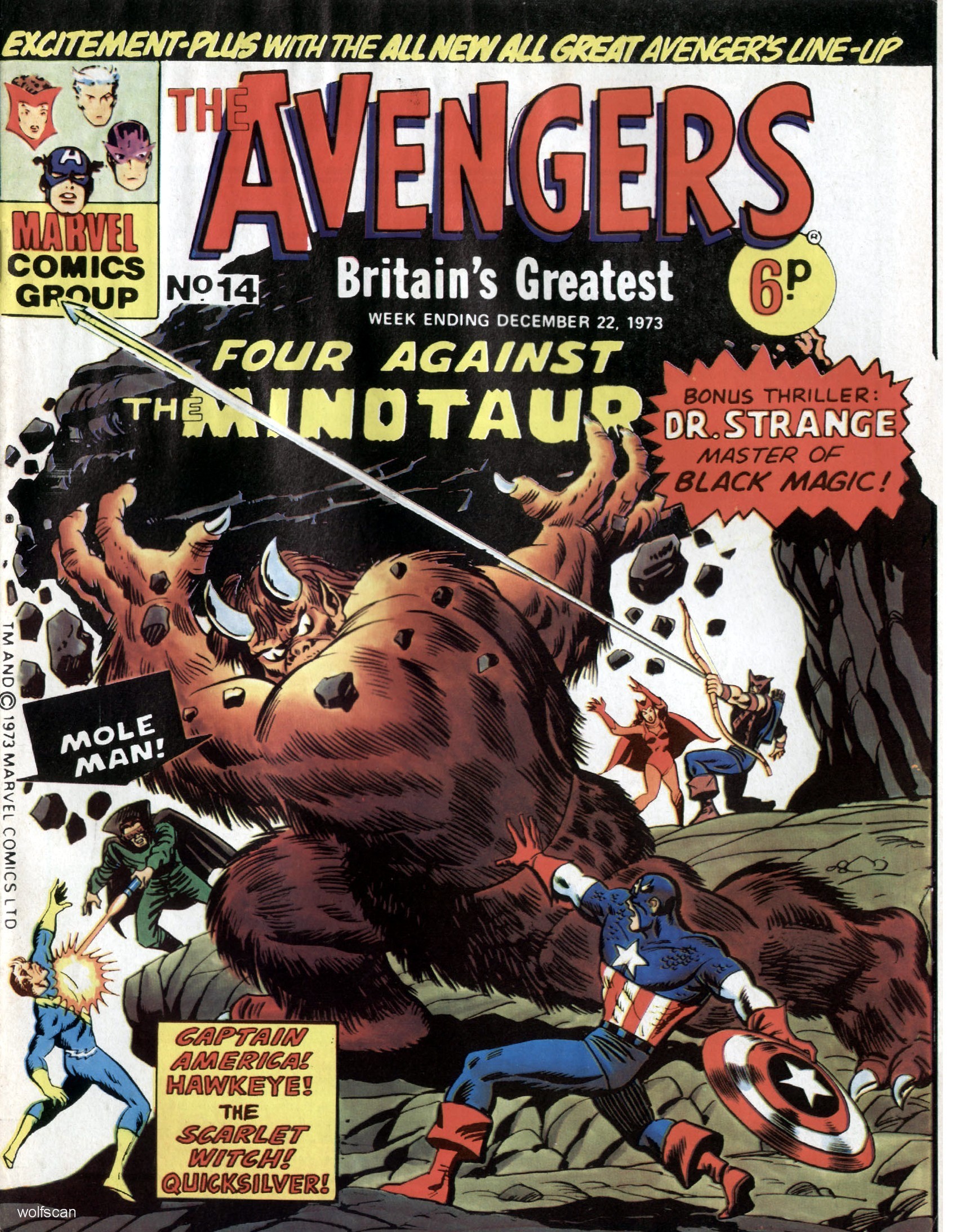 Read online The Avengers (1973) comic -  Issue #14 - 1