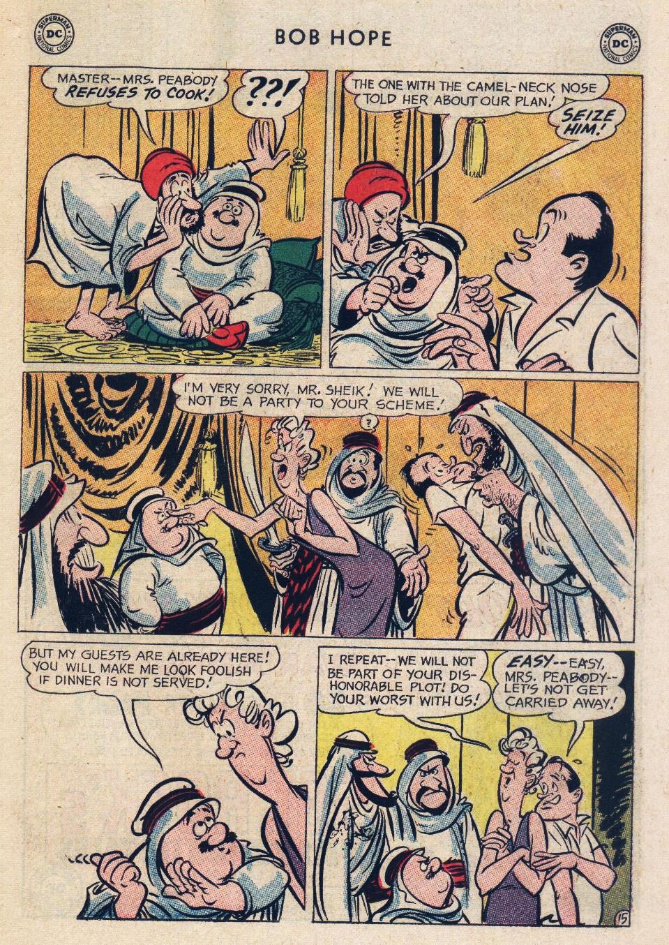 Read online The Adventures of Bob Hope comic -  Issue #85 - 19