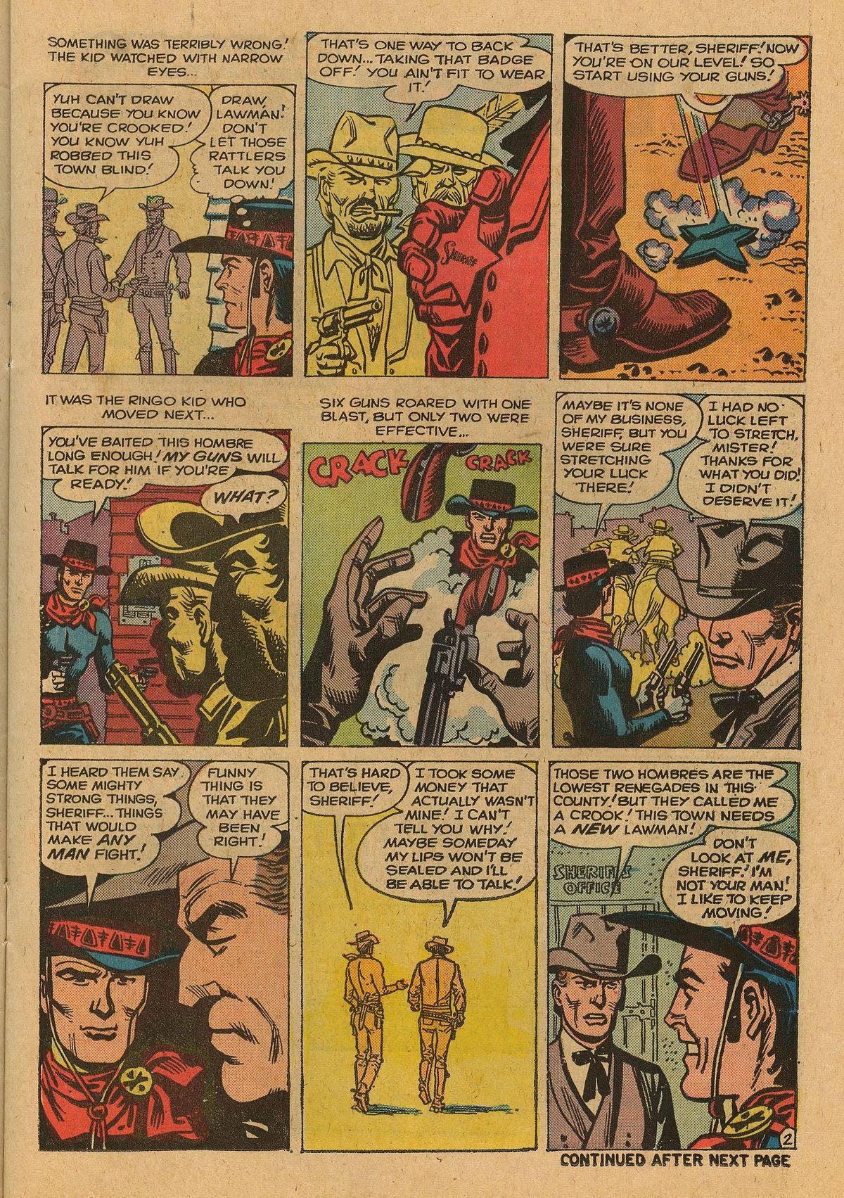 Read online Ringo Kid (1970) comic -  Issue #19 - 11