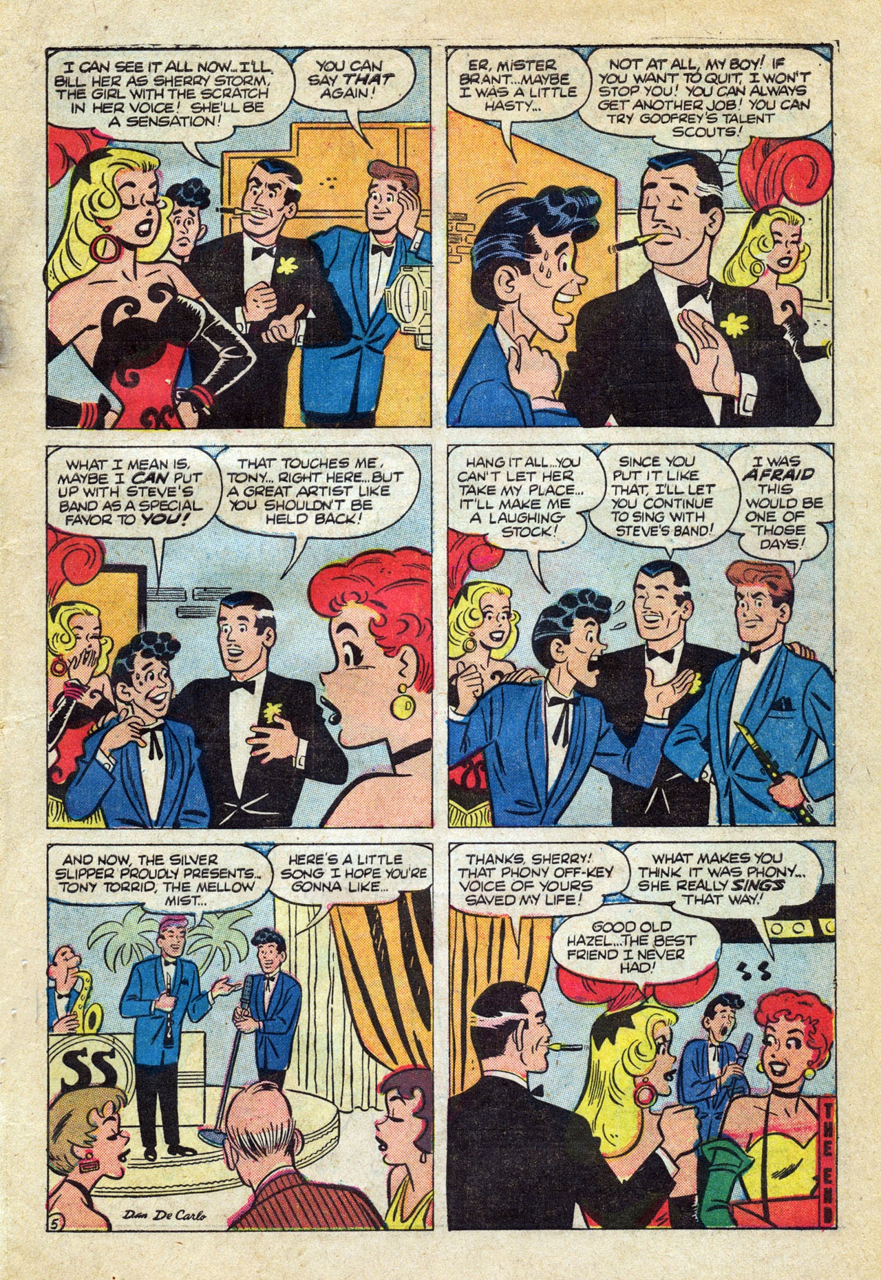 Read online Sherry the Showgirl (1956) comic -  Issue #2 - 7