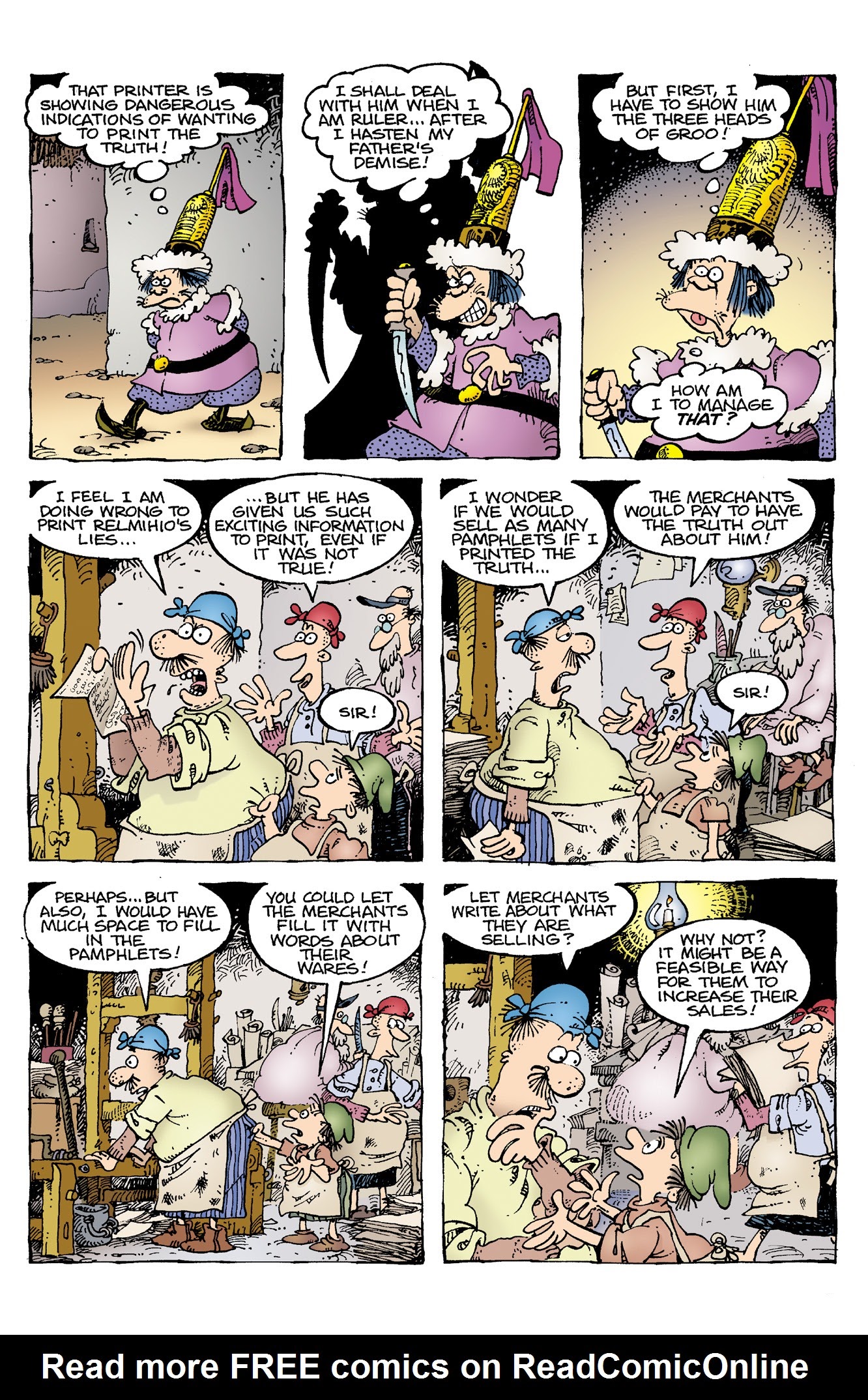 Read online Sergio Aragonés' Groo: Mightier Than the Sword comic -  Issue # _TPB - 84