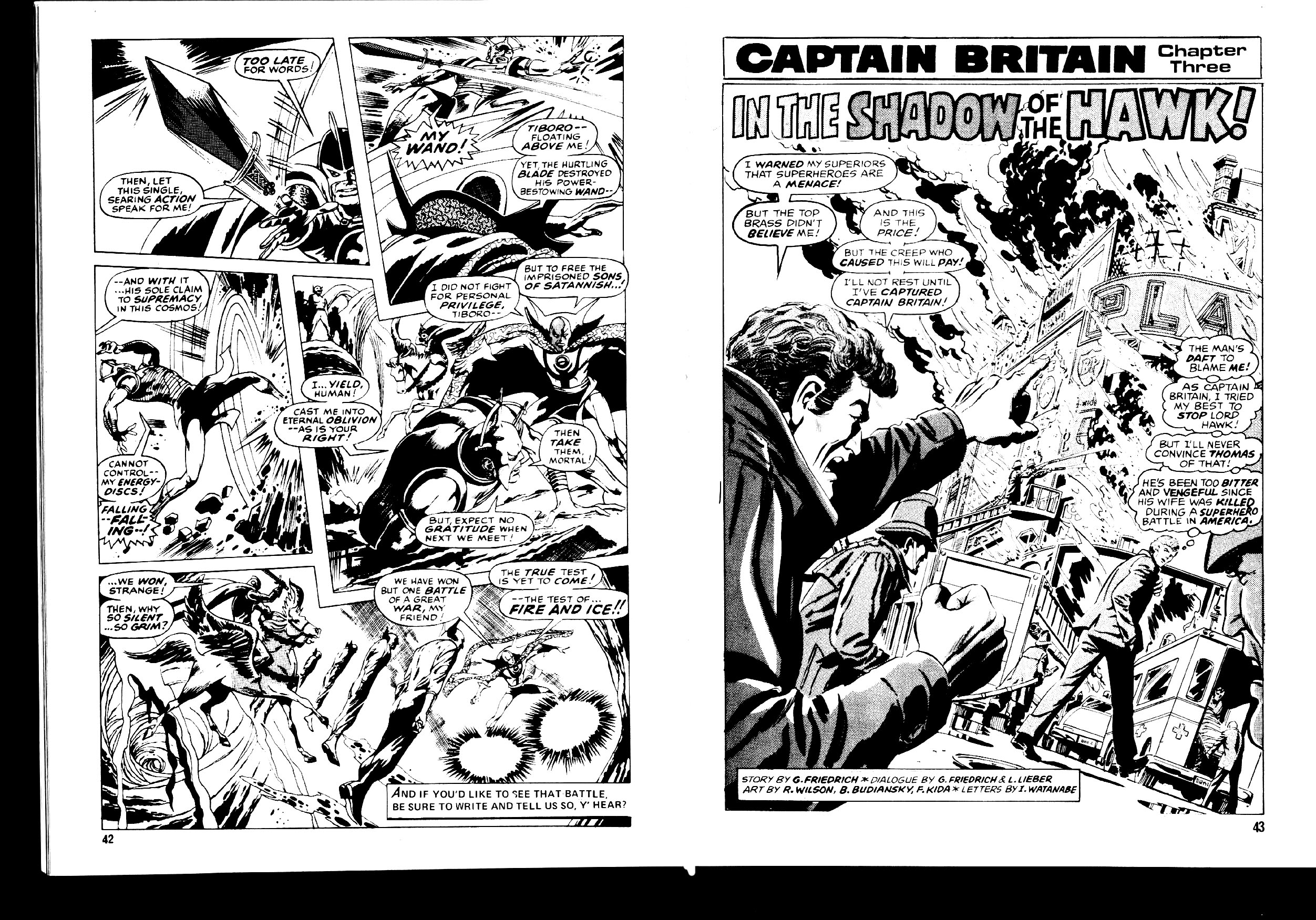Read online Captain Britain (1976) comic -  Issue # _Special 2 - 22