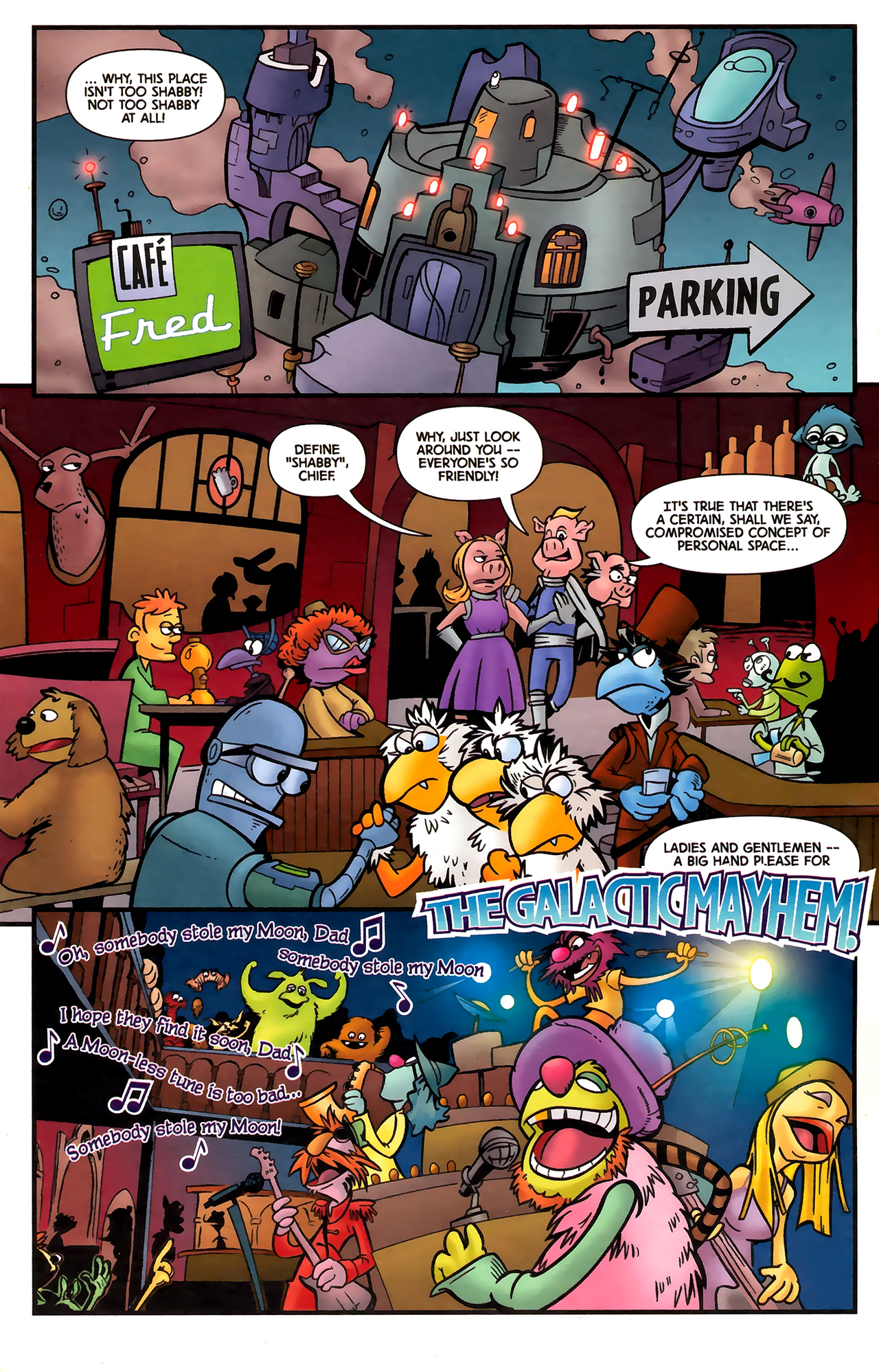 Read online The Muppet Show: The Comic Book comic -  Issue #0 - 12