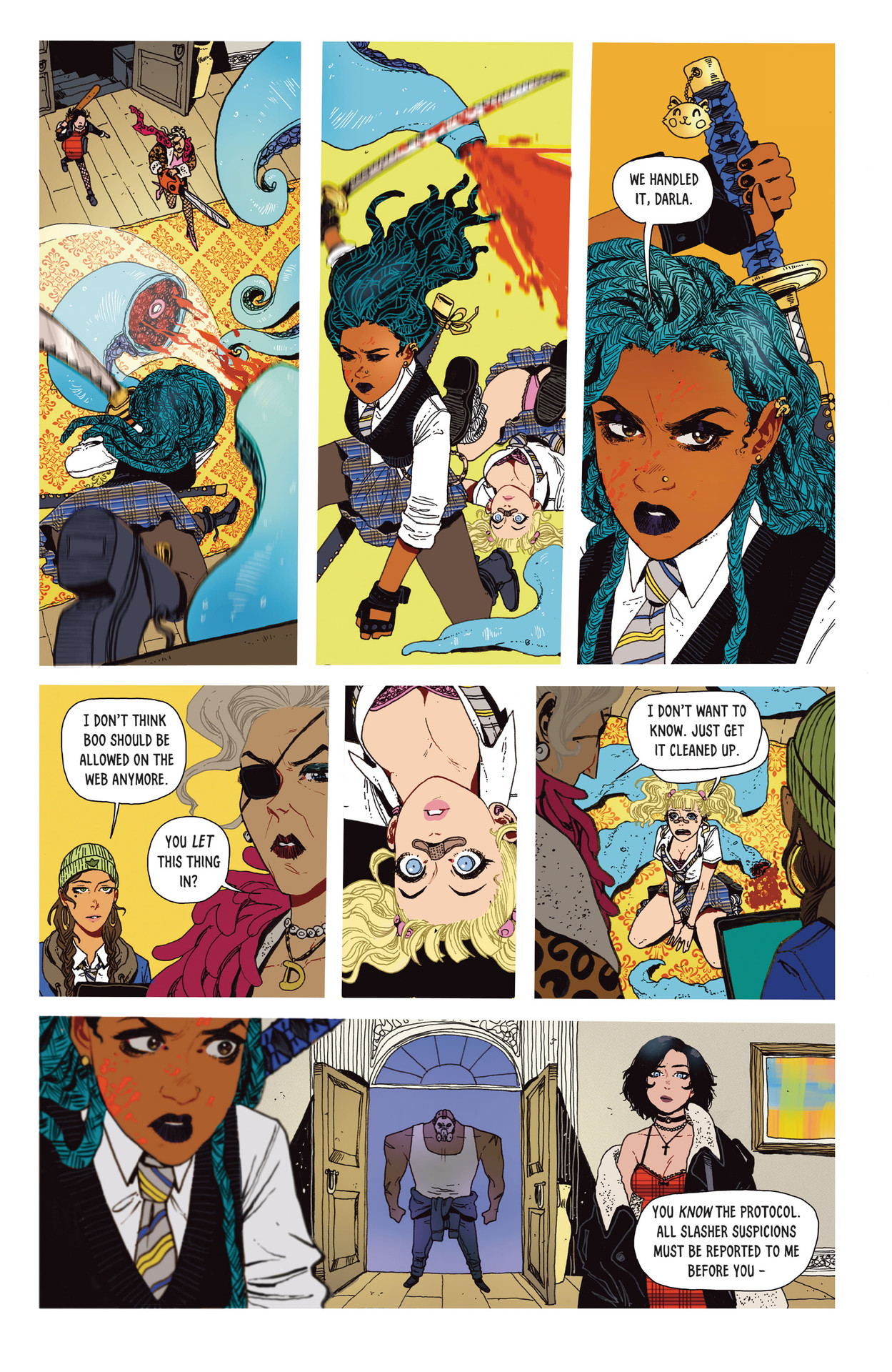 Read online Hack Slash: Back To School comic -  Issue #1 - 17