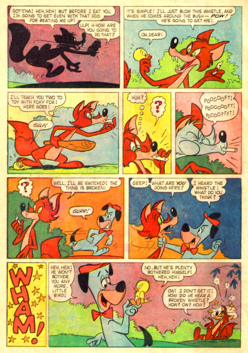 Read online Huckleberry Hound (1960) comic -  Issue #28 - 34