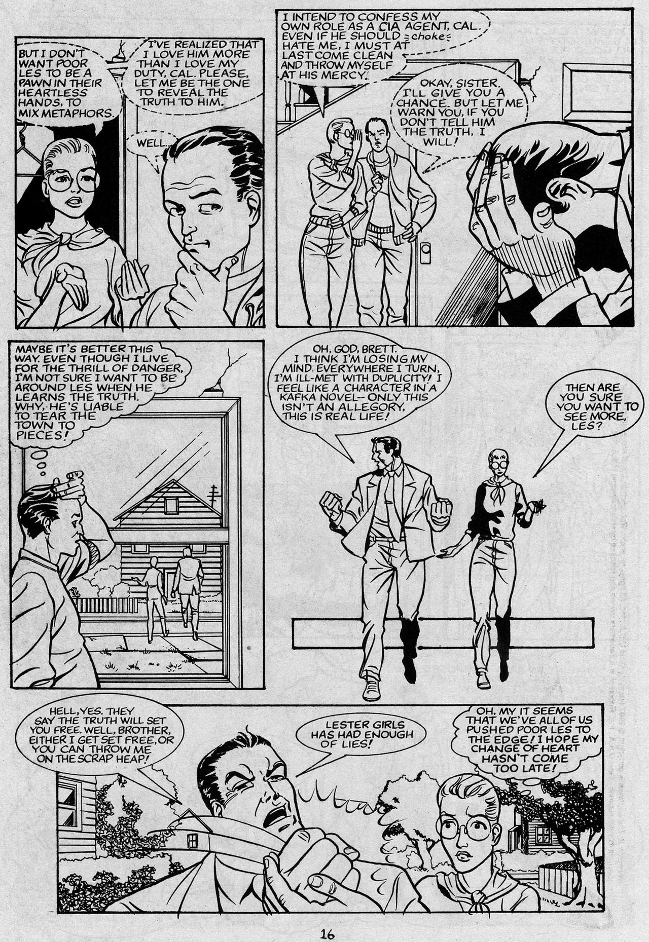 Read online The Trouble With Girls (1989) comic -  Issue #6 - 18