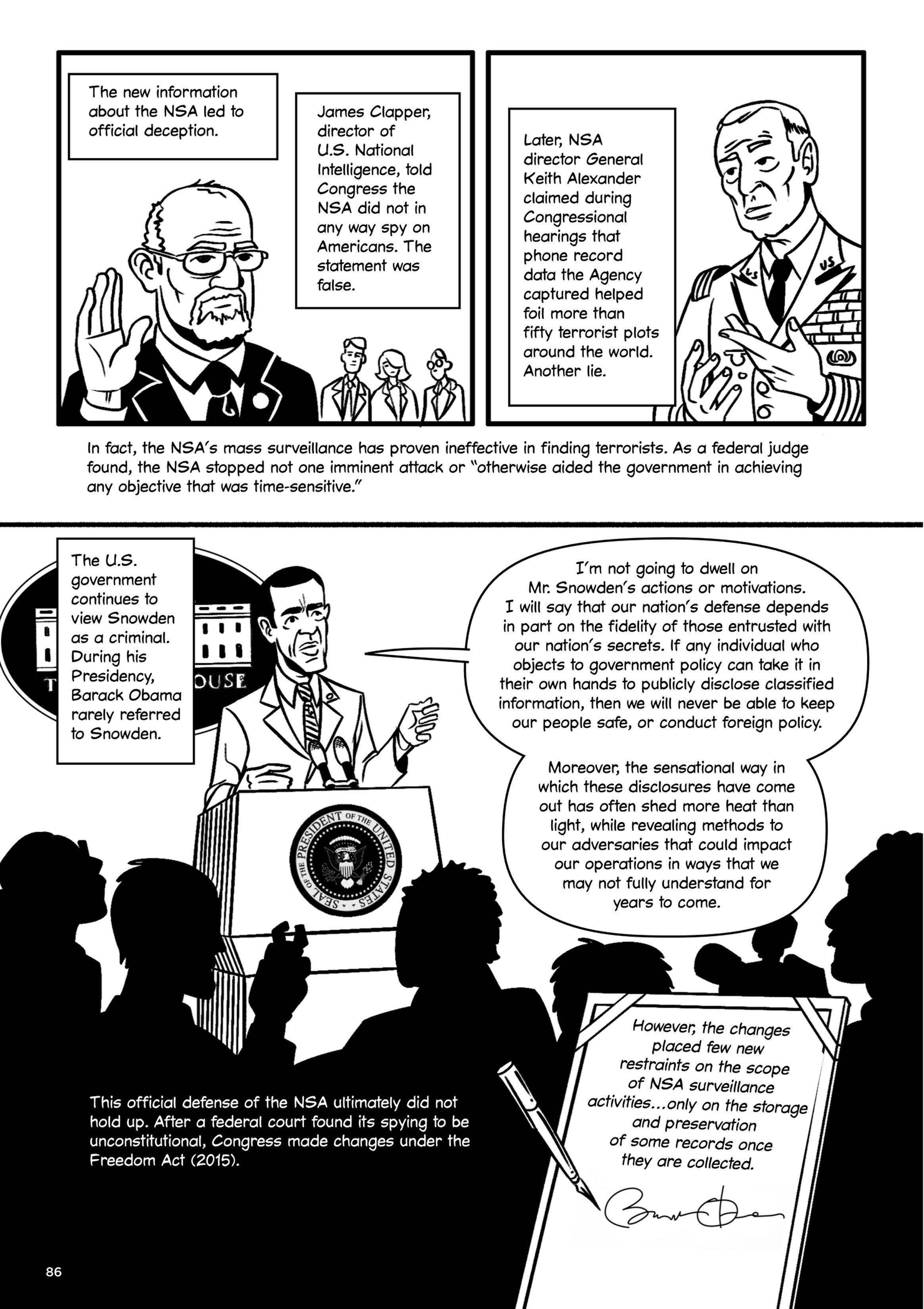 Read online The Machine Never Blinks: A Graphic History of Spying and Surveillance comic -  Issue # TPB - 96