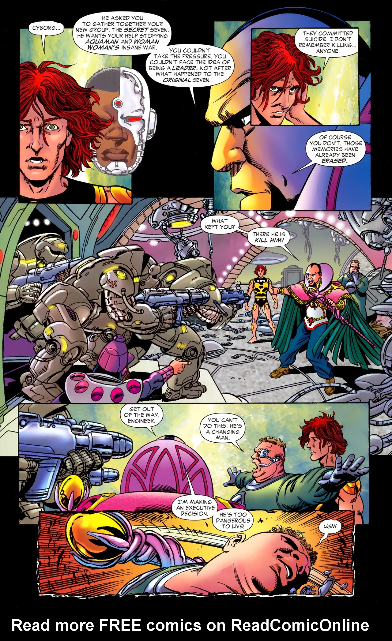 Read online Flashpoint: Secret Seven comic -  Issue #1 - 15