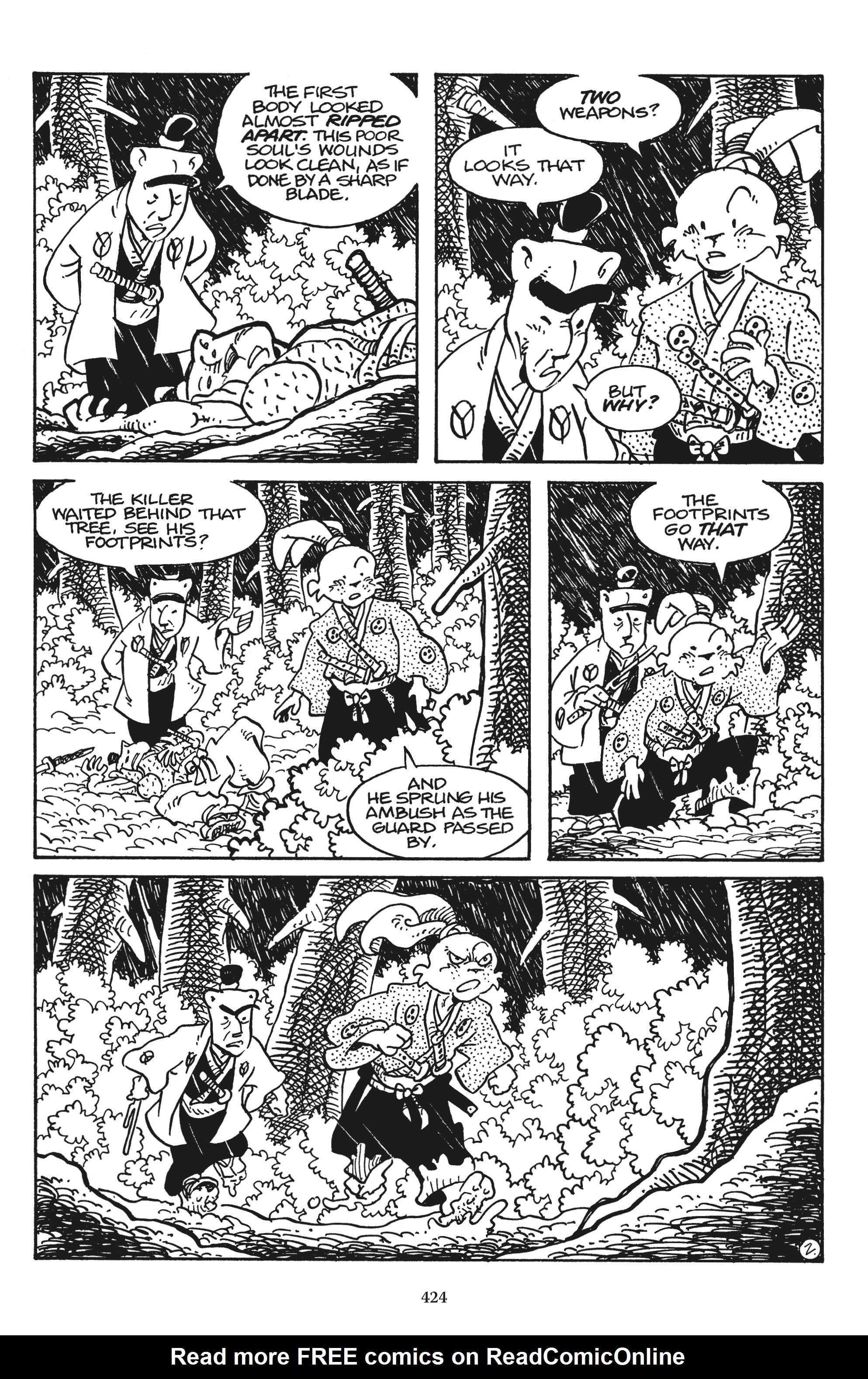 Read online The Usagi Yojimbo Saga comic -  Issue # TPB 8 (Part 5) - 22