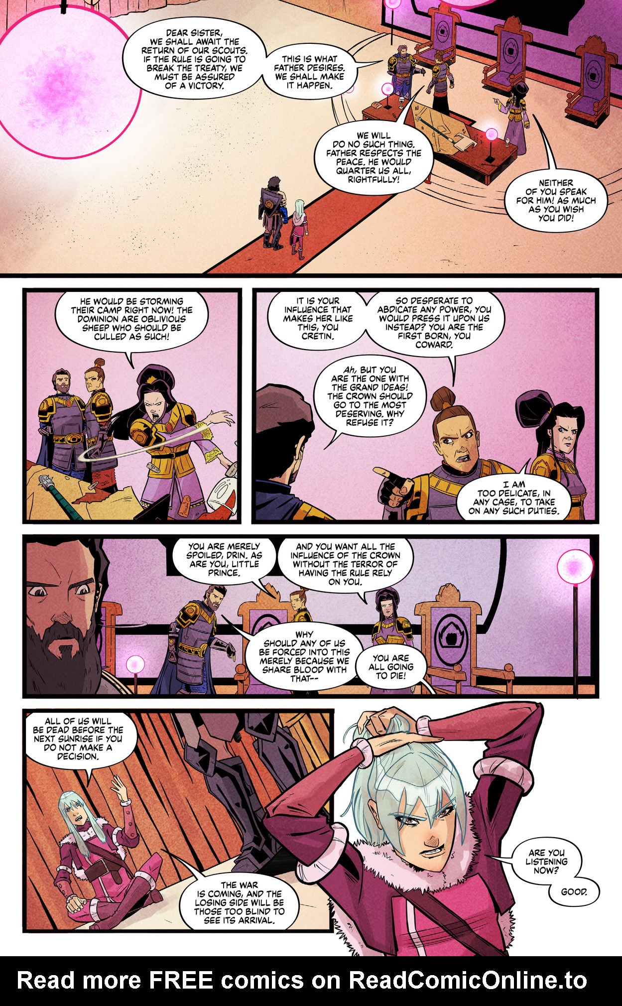 Read online Godfell comic -  Issue #5 - 20