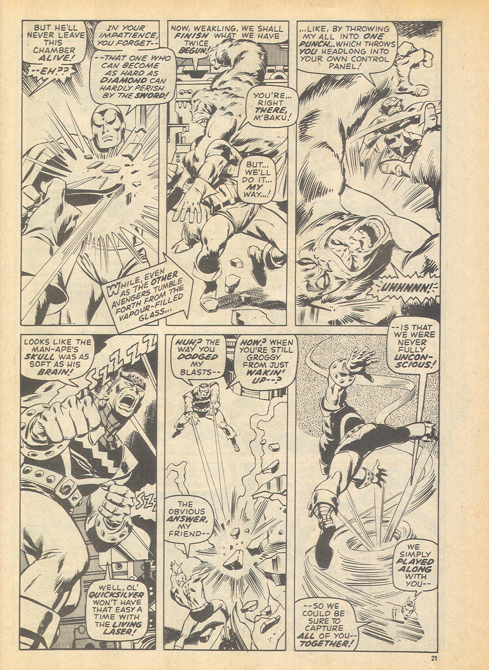 Read online The Avengers (1973) comic -  Issue #123 - 21