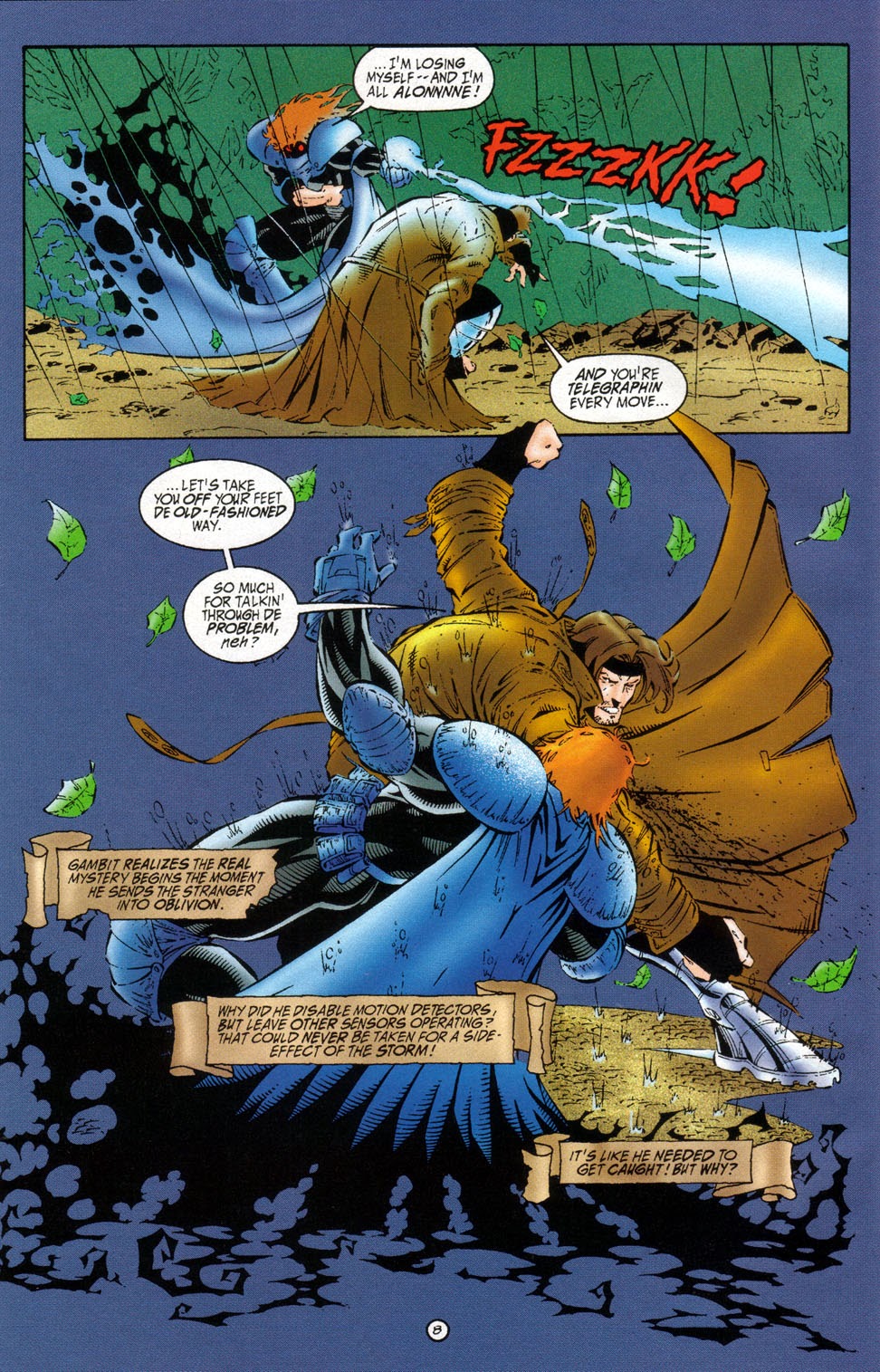 Read online The Night Man/Gambit comic -  Issue #1 - 8