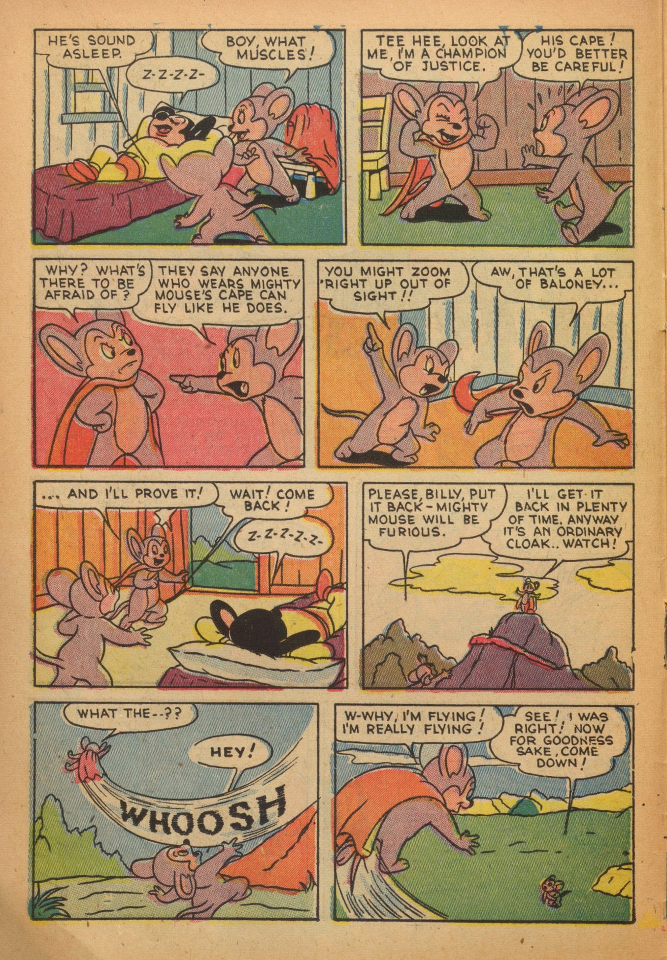Read online Paul Terry's Mighty Mouse Comics comic -  Issue #6 - 16