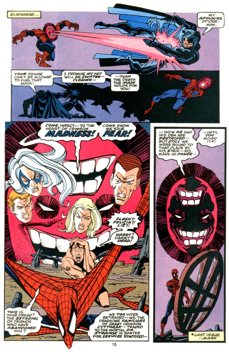 Read online The Spectacular Spider-Man (1976) comic -  Issue #208 - 12