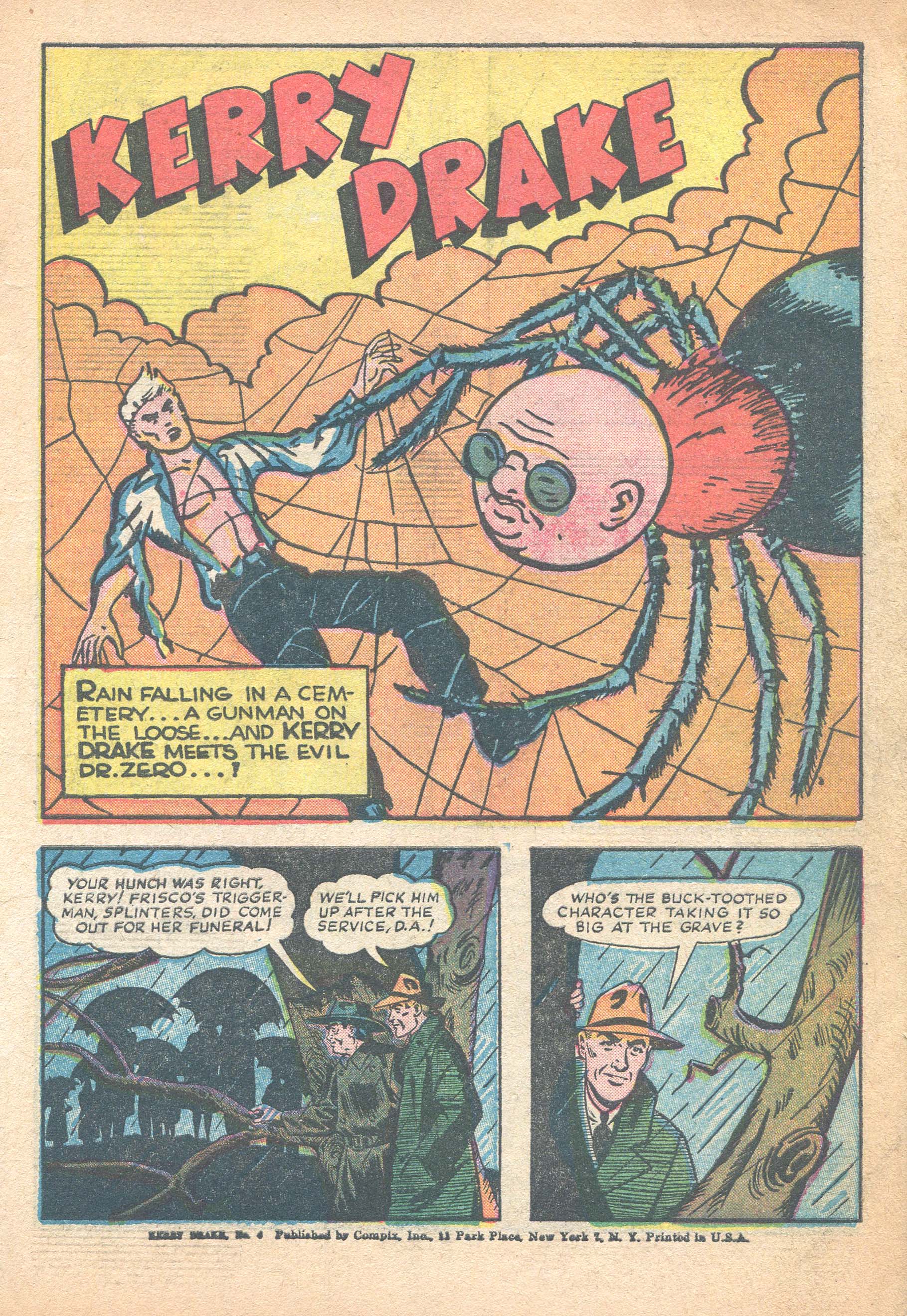 Read online Kerry Drake Detective Cases comic -  Issue #4 - 3