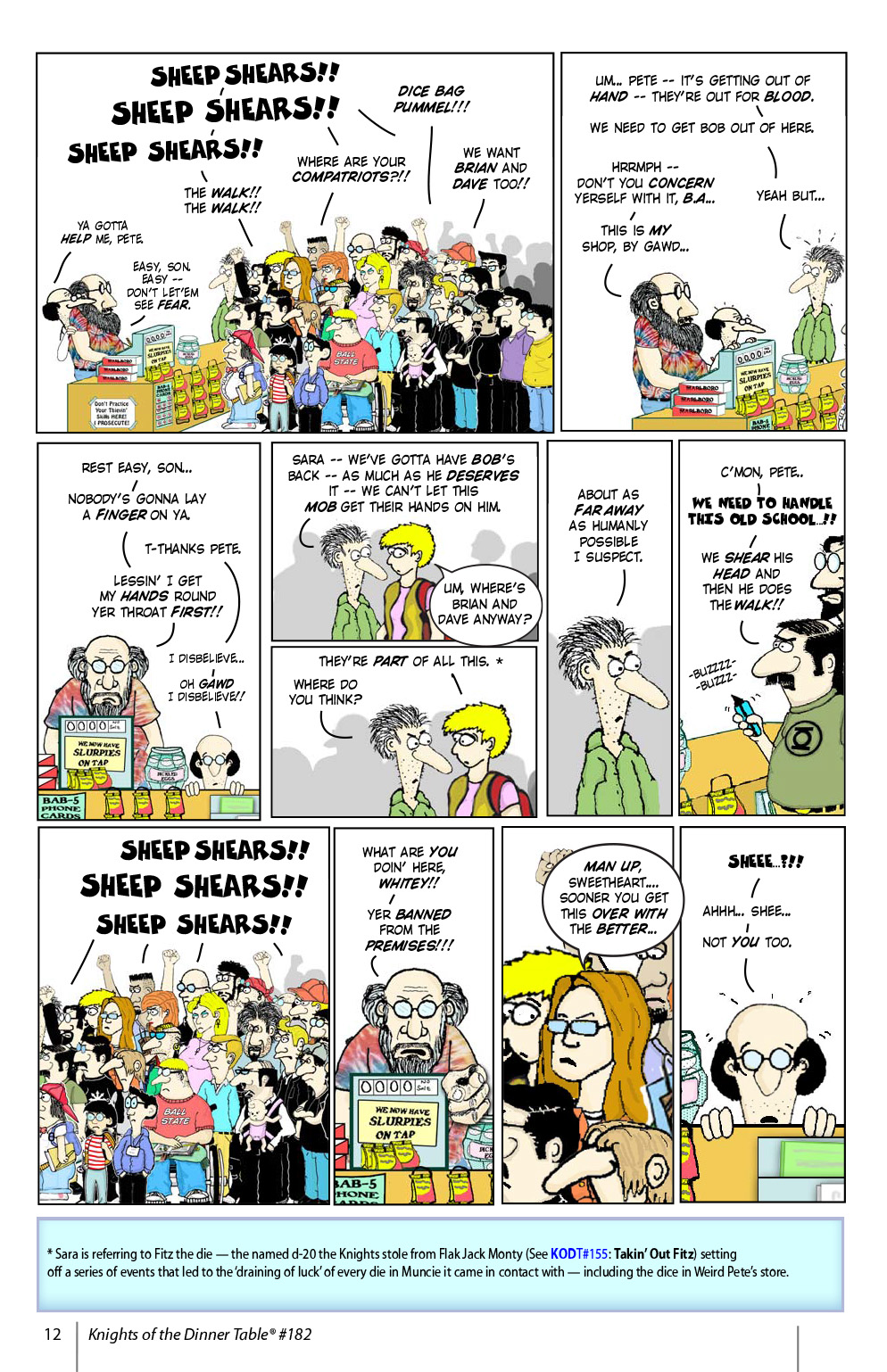 Read online Knights of the Dinner Table comic -  Issue #182 - 14