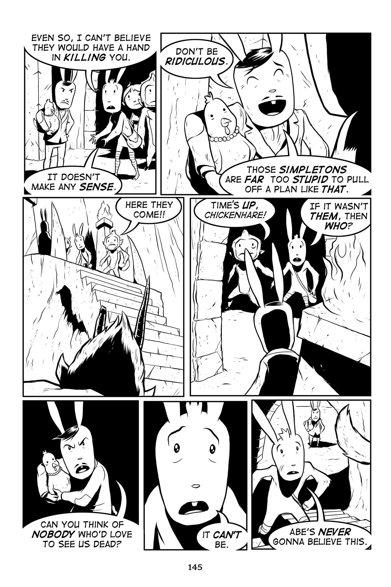 Read online Chickenhare: Fire in the Hole comic -  Issue # TPB (Part 2) - 47