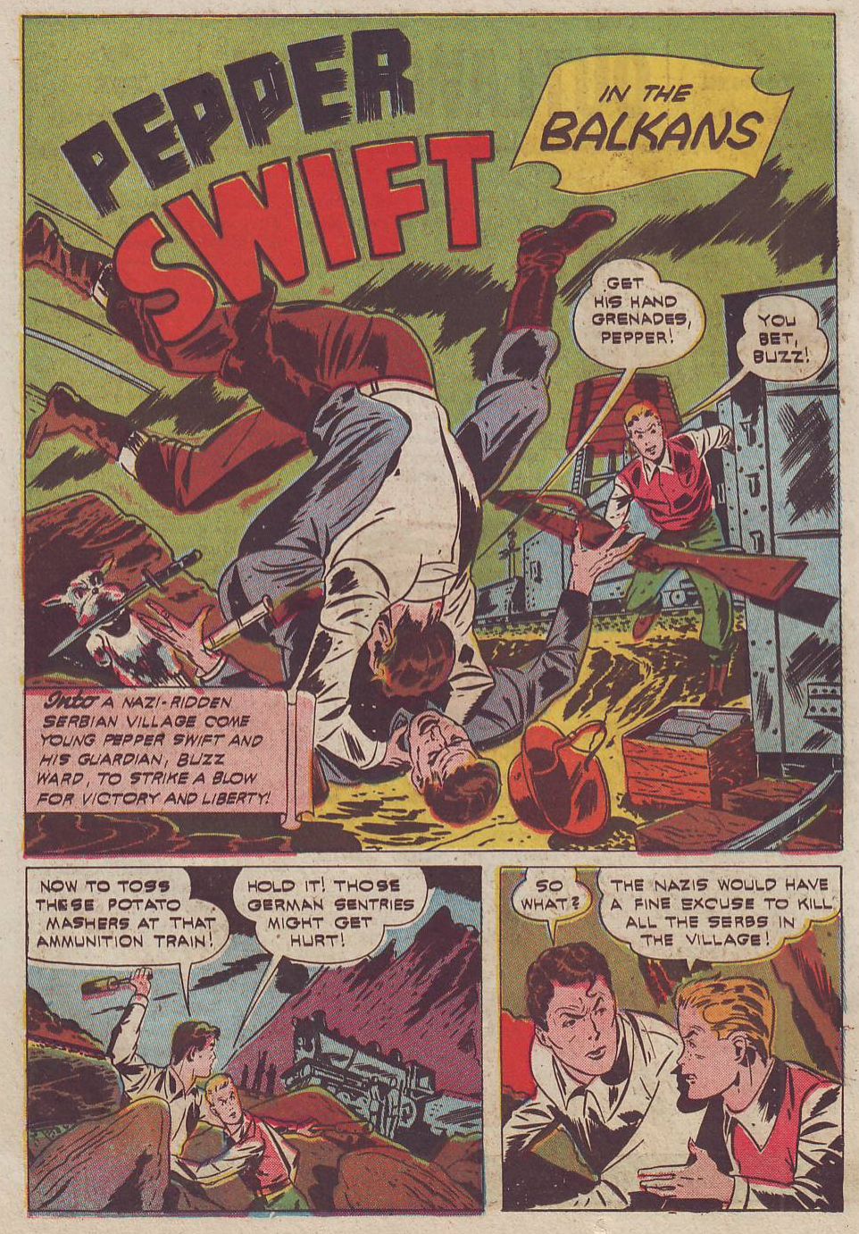 Read online Exciting Comics comic -  Issue #25 - 46