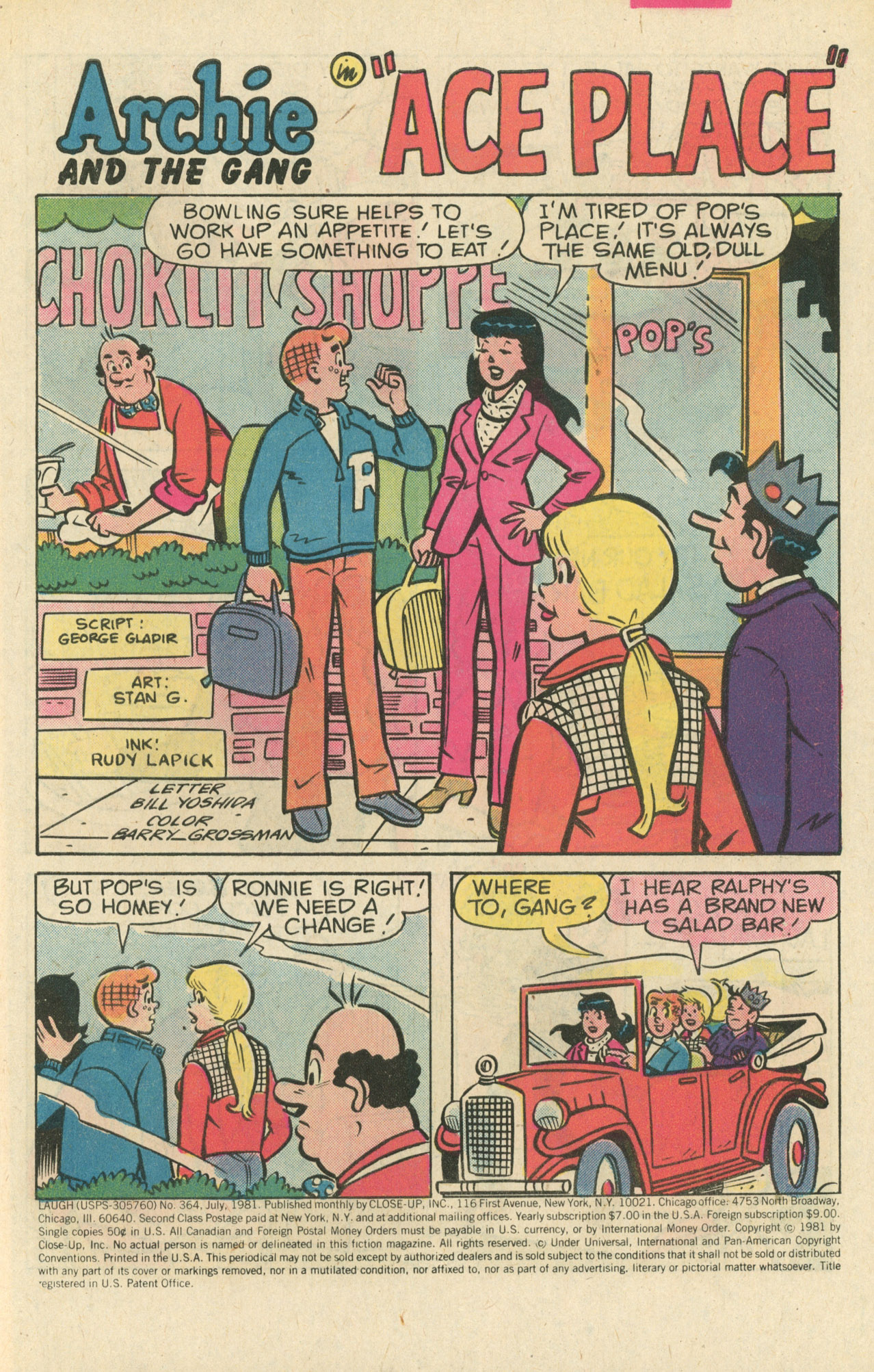 Read online Laugh (Comics) comic -  Issue #364 - 3