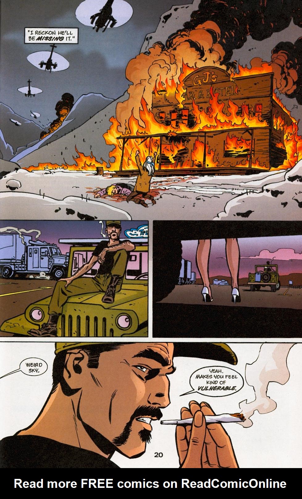 Read online Outlaw Nation comic -  Issue #17 - 21