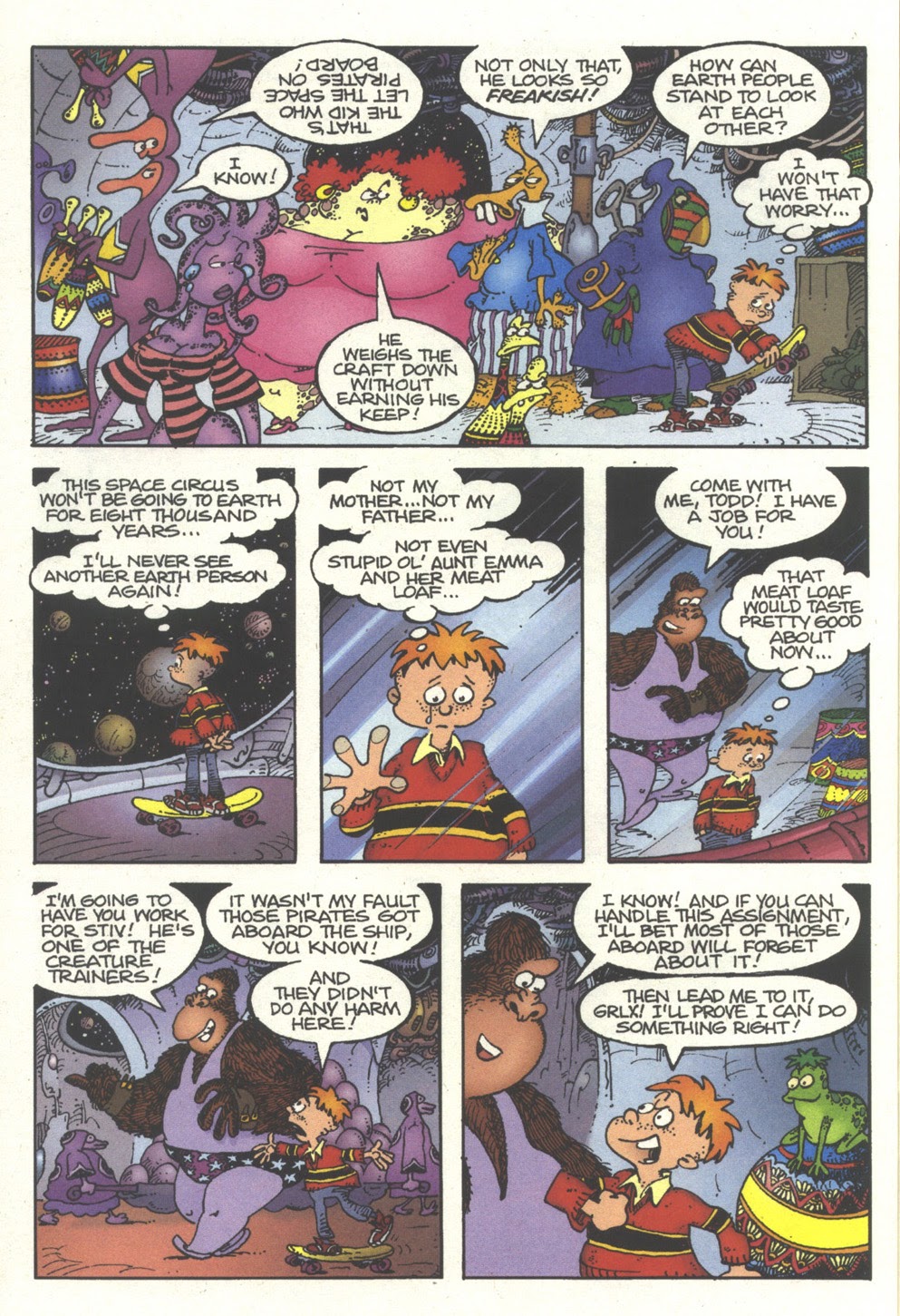 Read online Space Circus comic -  Issue #3 - 4