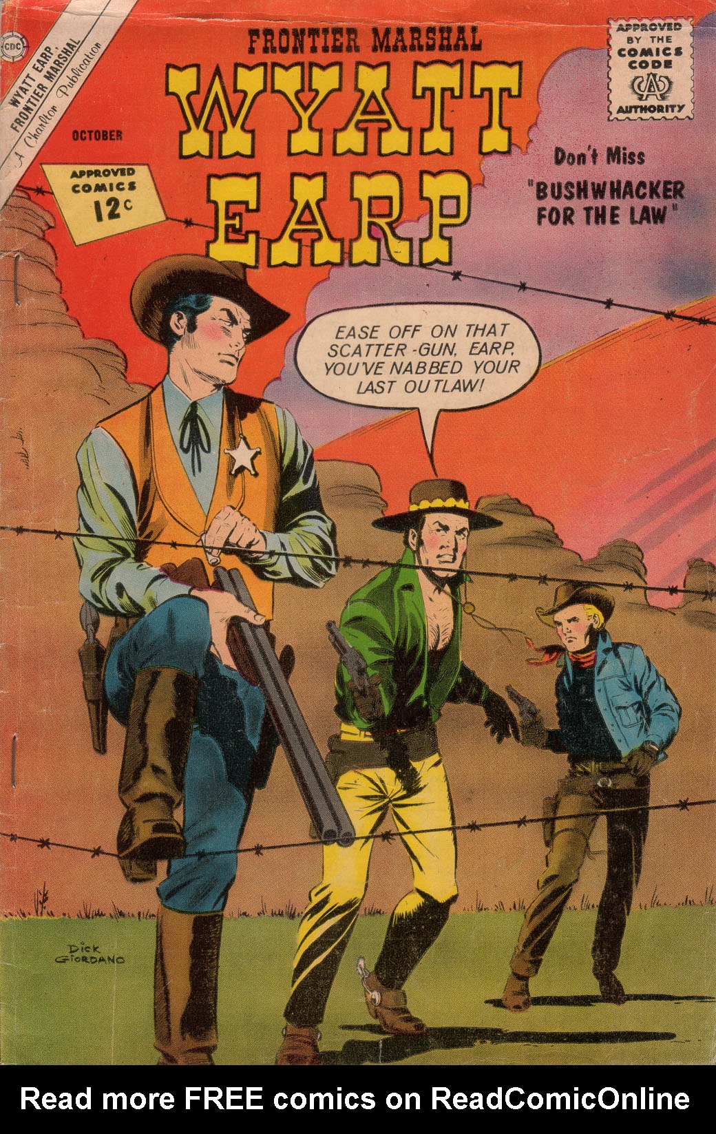 Read online Wyatt Earp Frontier Marshal comic -  Issue #44 - 1