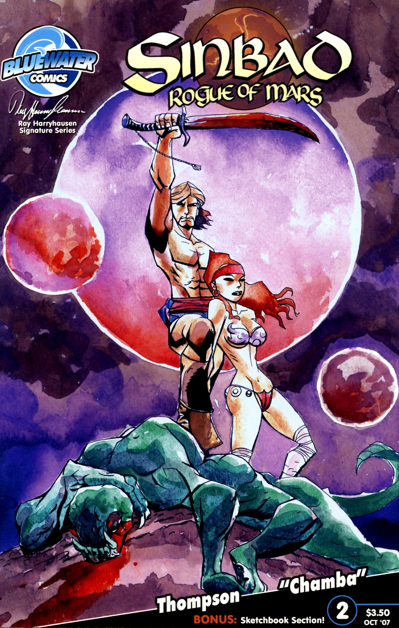 Read online Sinbad: Rogue of Mars comic -  Issue #2 - 2