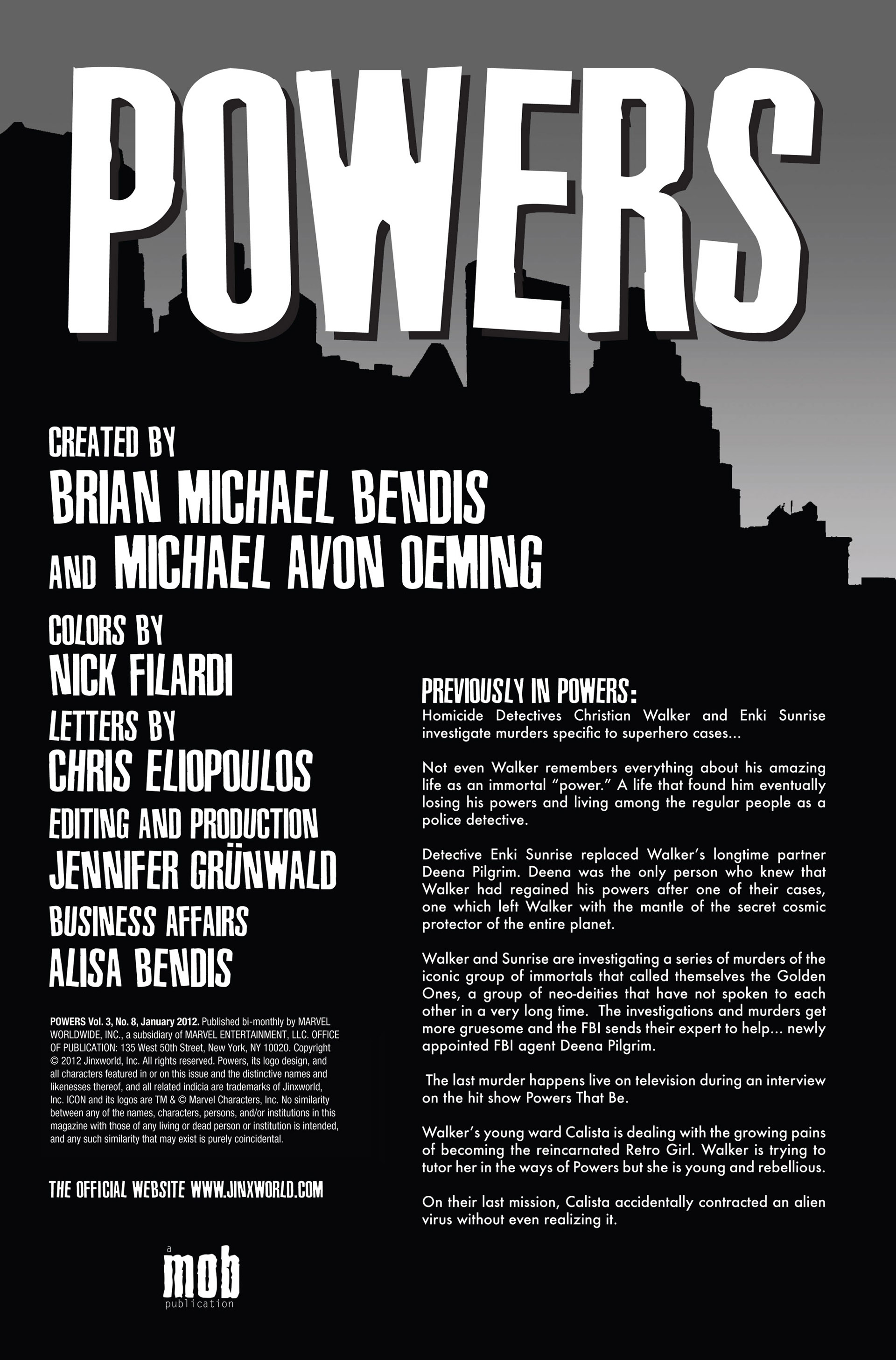 Read online Powers (2009) comic -  Issue #8 - 2