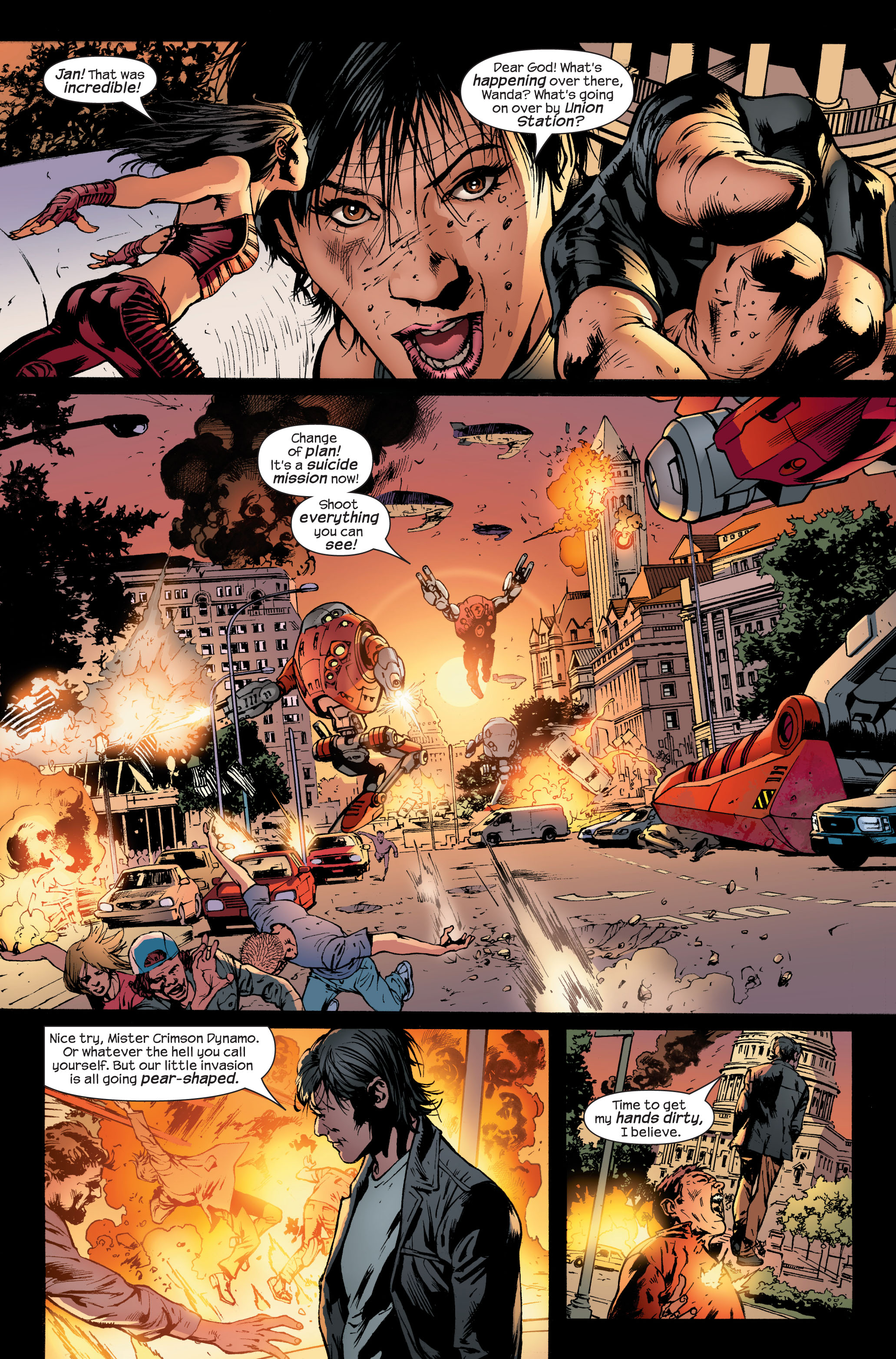 Read online Ultimates 2 comic -  Issue #12 - 19