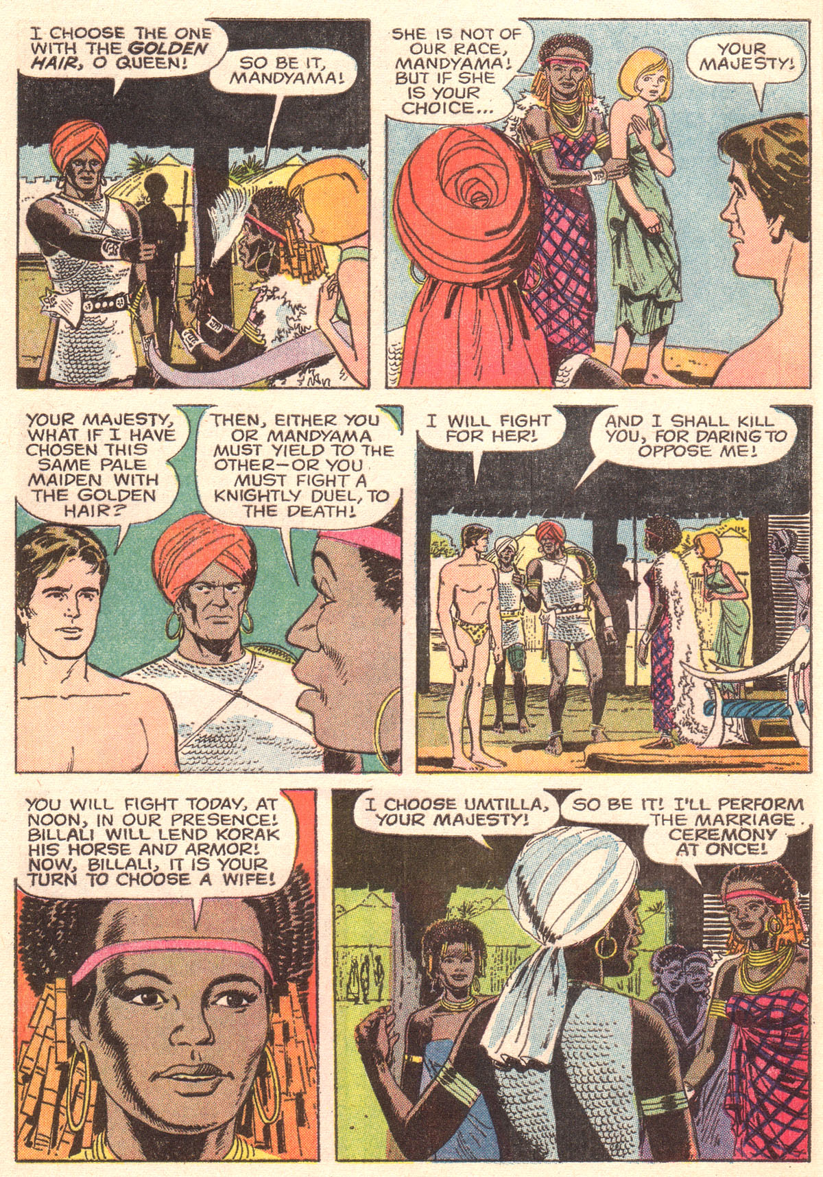Read online Korak, Son of Tarzan (1964) comic -  Issue #31 - 8