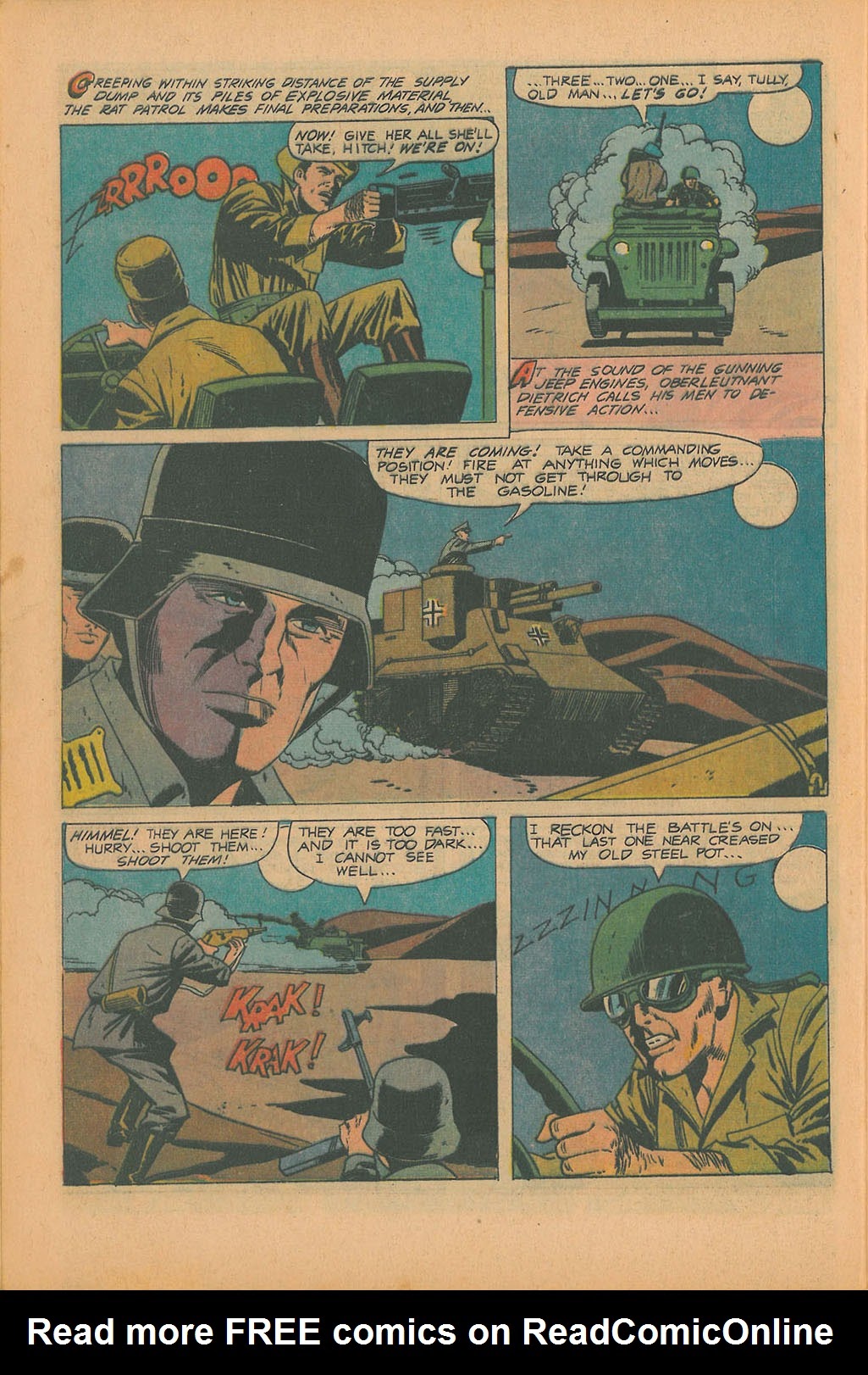 Read online The Rat Patrol comic -  Issue #6 - 28